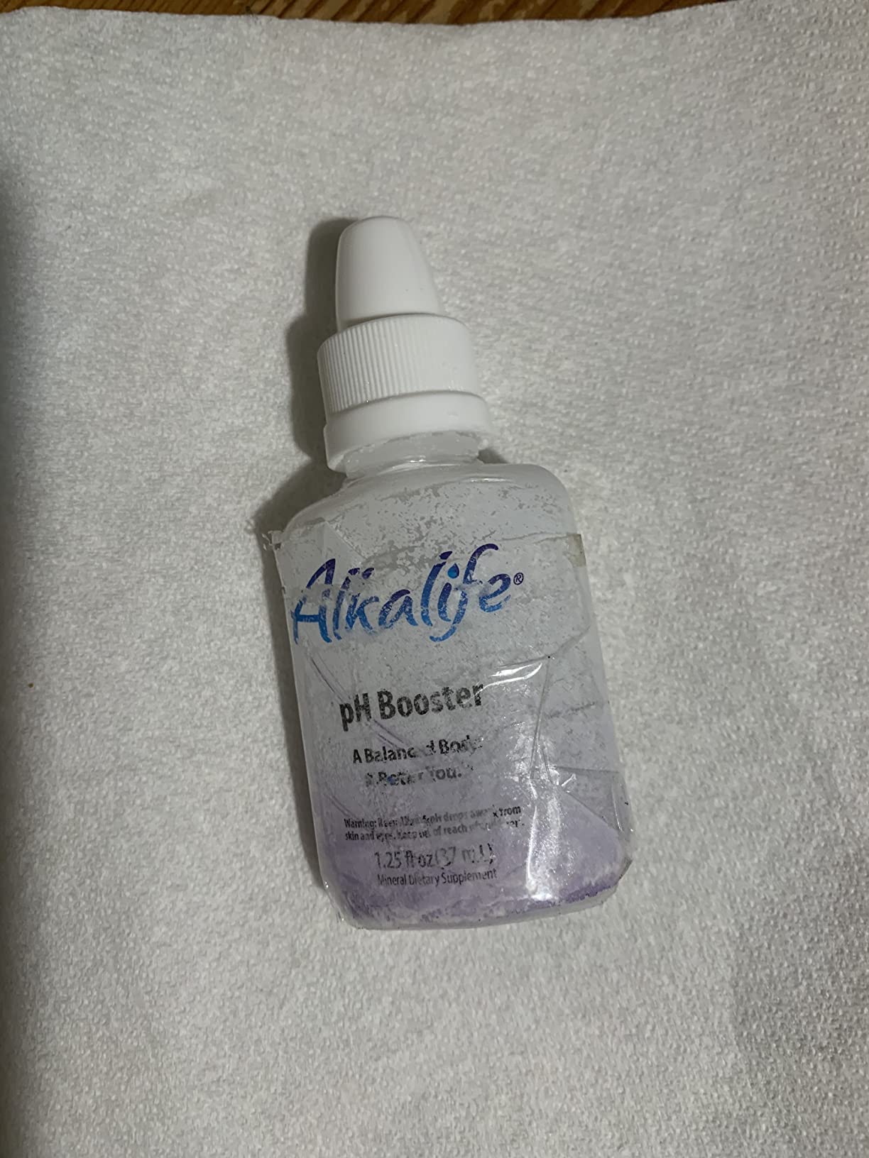 Alkalife pH Booster Drops | The First Patented Alkaline Water Booster to Neutralize Acid & Balance pH for Immune Support, Peak Performance, Detox, Overall Wellness – 1.25oz Customer Review Alkalife pH Booster Drops | The First Patented Alkaline Water Booster to Neutralize Acid & Balance pH for Immune Support, Peak Performance, Detox, Overall Wellness – 1.25oz - Customer Photo 2