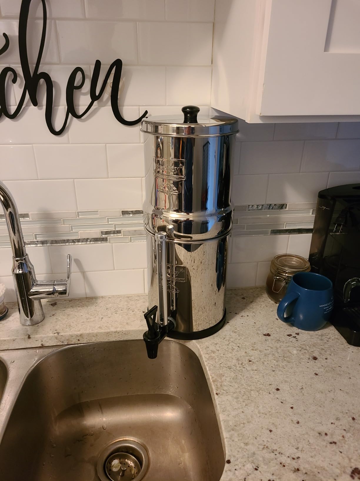Travel Berkey Gravity-Fed Water Filter with 2 Black Berkey Elements–Enjoy Potable Water While Camping, RVing, Off-Grid, Emergencies, Every Day at Home Customer Review Travel Berkey Gravity-Fed Water Filter with 2 Black Berkey Elements–Enjoy Potable Water While Camping, RVing, Off-Grid, Emergencies, Every Day at Home - Customer Photo 2
