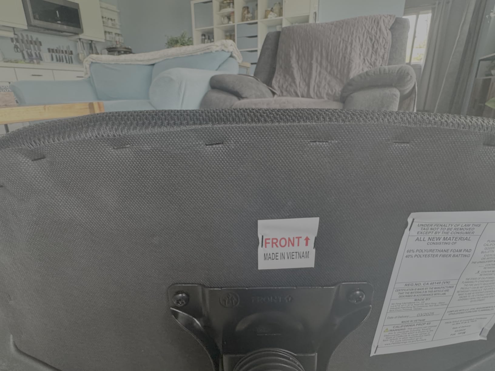 BestOffice | Ergonomic Office Chair | Mid-Back Swivel Desk Chair | Breathable Backrest & Lumbar Support | Adjustable Height | Sponge Seat | Rolling Wheels | Black | for Adults & Women Customer Review BestOffice | Ergonomic Office Chair | Mid-Back Swivel Desk Chair | Breathable Backrest & Lumbar Support | Adjustable Height | Sponge Seat | Rolling Wheels | Black | for Adults & Women - Customer Photo 1