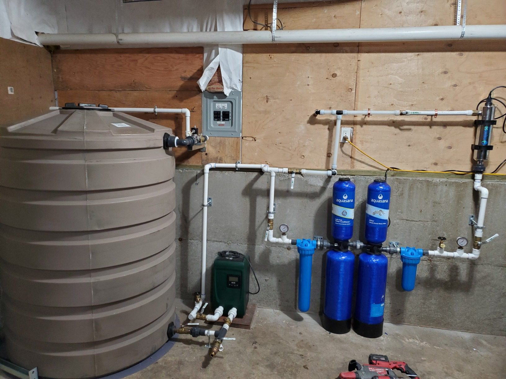 Aquasana Whole House Well Water Filter | 500K Gallons | UV, Carbon & KDF | Salt-Free Softener Alternative | Install Kit | Tackles up to 99.99% Chlorine, Bacteria, Viruses & Scale | EQ-WELL-UV-PRO-AST Customer Review Aquasana Whole House Well Water Filter | 500K Gallons | UV, Carbon & KDF | Salt-Free Softener Alternative | Install Kit | Tackles up to 99.99% Chlorine, Bacteria, Viruses & Scale | EQ-WELL-UV-PRO-AST - Customer Photo 2