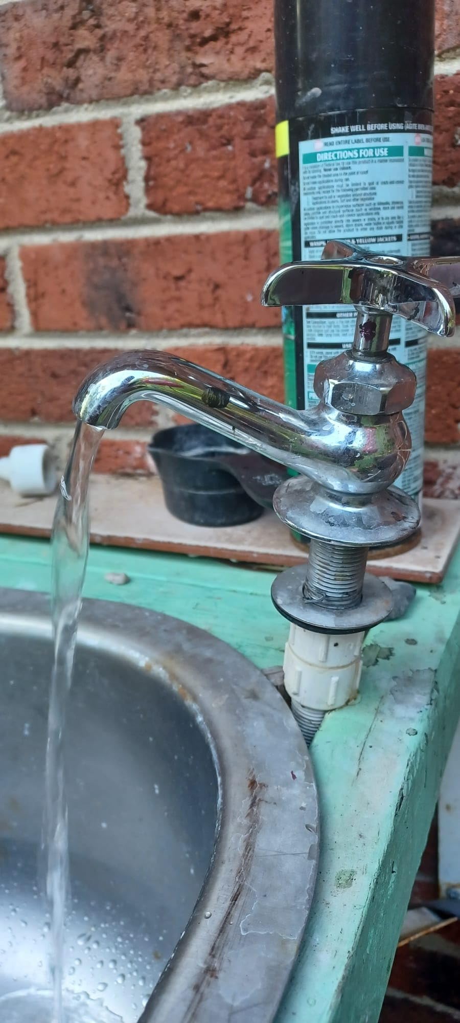 Central Brass 0239-P Single Handle Basin Faucet in Chrome - Customer Photo 2