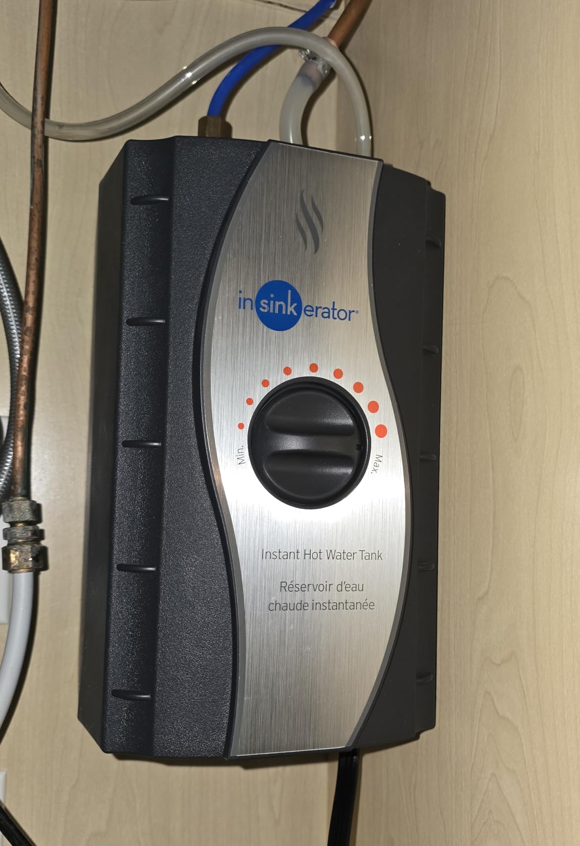 InSinkErator Instant Hot Water Tank, 2/3 Gallon Stainless Steel Tank, HWT-00 Customer Review InSinkErator Instant Hot Water Tank, 2/3 Gallon Stainless Steel Tank, HWT-00 - Customer Photo 1