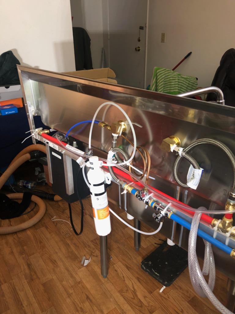 InSinkErator Instant Hot Water Tank, 2/3 Gallon Stainless Steel Tank, HWT-00 Customer Review InSinkErator Instant Hot Water Tank, 2/3 Gallon Stainless Steel Tank, HWT-00 - Customer Photo 2