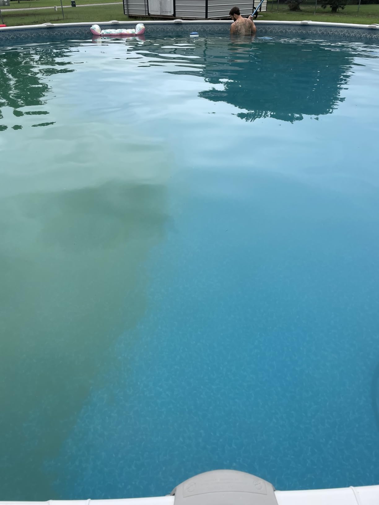 Clorox® Pool&Spa™ Swimming Pool Sink to Clear Flocculant, Sinks Debris, Dead Algae, Large Particles & Other Matters to Pool Floor, 1 Quart (Pack of 1) - Customer Photo 1