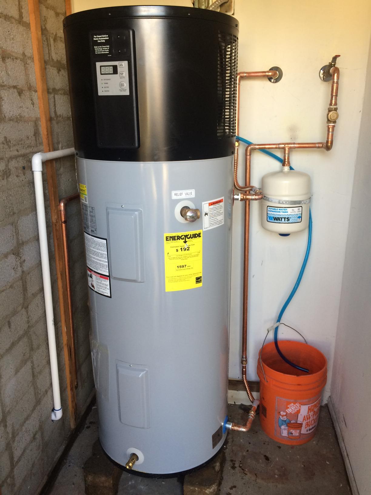 A.O. Smith SHPT-50 Voltex Hybrid Electric Heat Pump Water Heater, 50 gal Customer Review A.O. Smith SHPT-50 Voltex Hybrid Electric Heat Pump Water Heater, 50 gal - Customer Photo 1