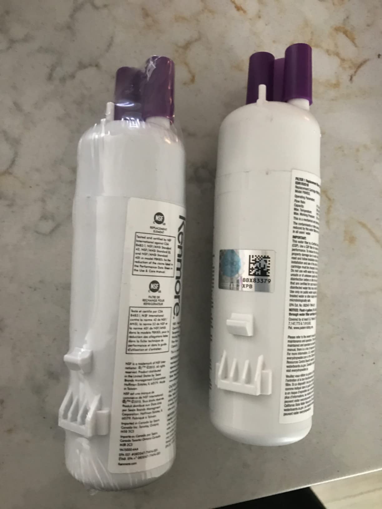 Kenmore Refrigerator Replacement 1, ,9930,9081 Water Filter, White, (2 PACKS) Customer Review Kenmore Refrigerator Replacement 1, ,9930,9081 Water Filter, White, (2 PACKS) - Customer Photo 2
