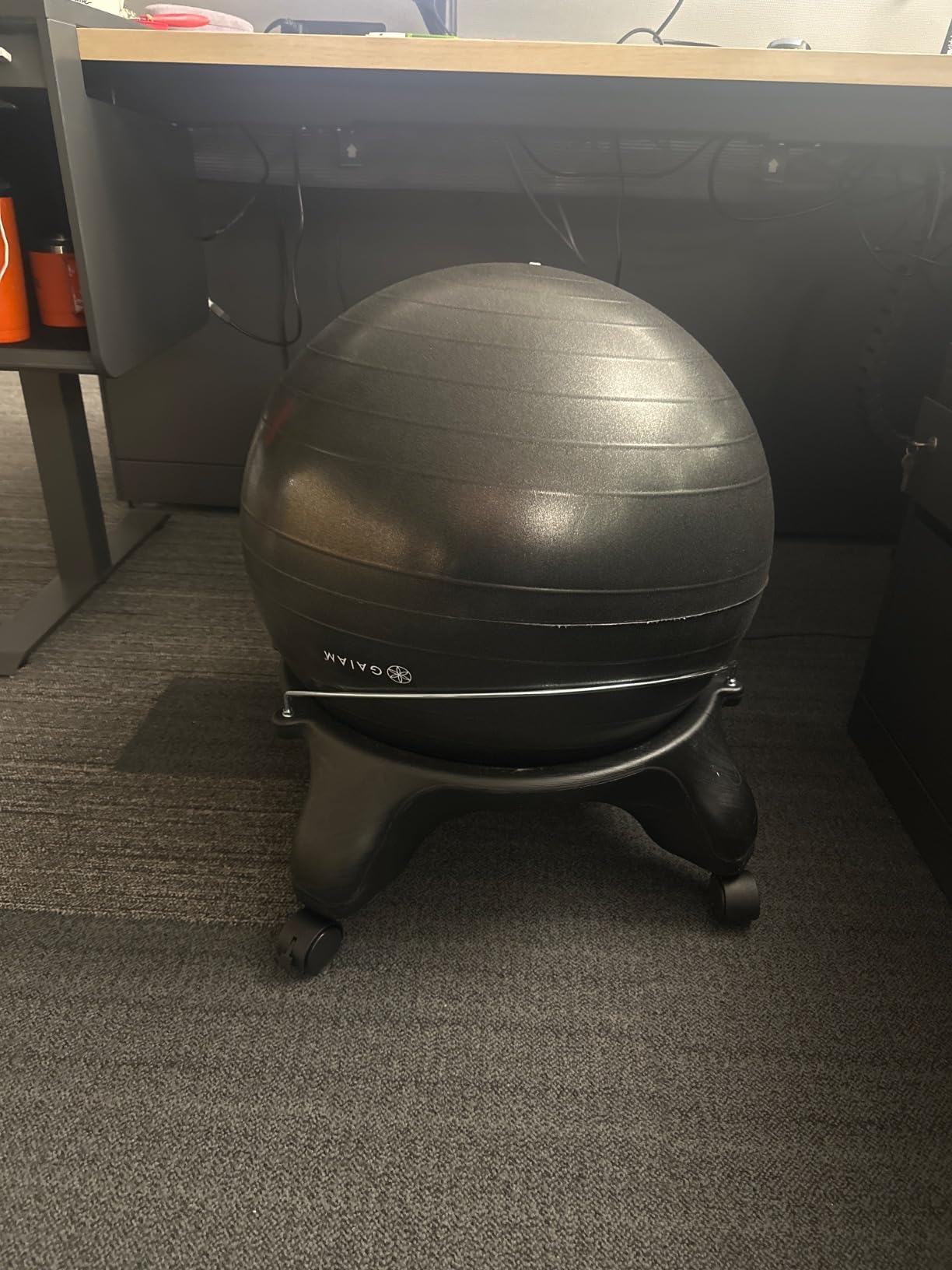Backless Classic Balance Ball® Chair Customer Review Backless Classic Balance Ball® Chair - Customer Photo 1