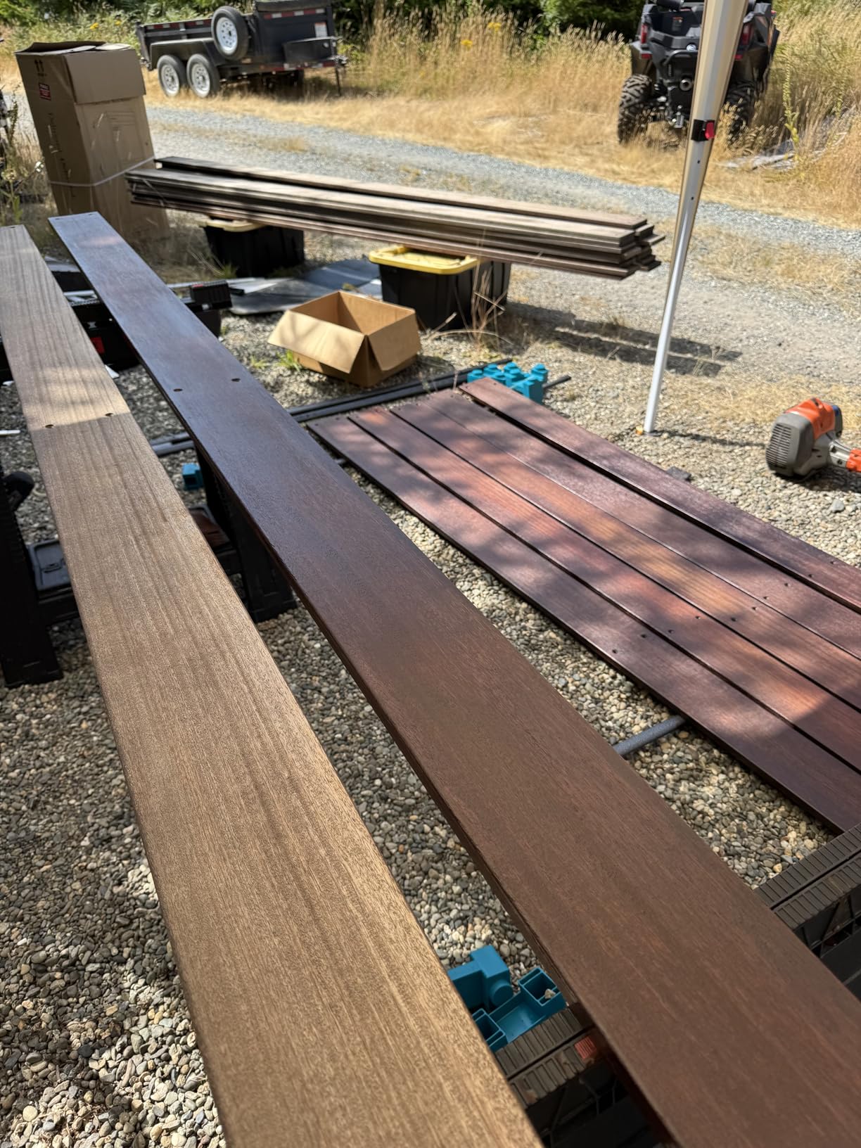 SEAL-ONCE NANO+POLY Penetrating Wood Sealer with Polyurethane - 1 Gallon. Water-based, Low-VOC, waterproofer & stain for decks, fences & log homes. Customer Review SEAL-ONCE NANO+POLY Penetrating Wood Sealer with Polyurethane - 1 Gallon. Water-based, Low-VOC, waterproofer & stain for decks, fences & log homes. - Customer Photo 1