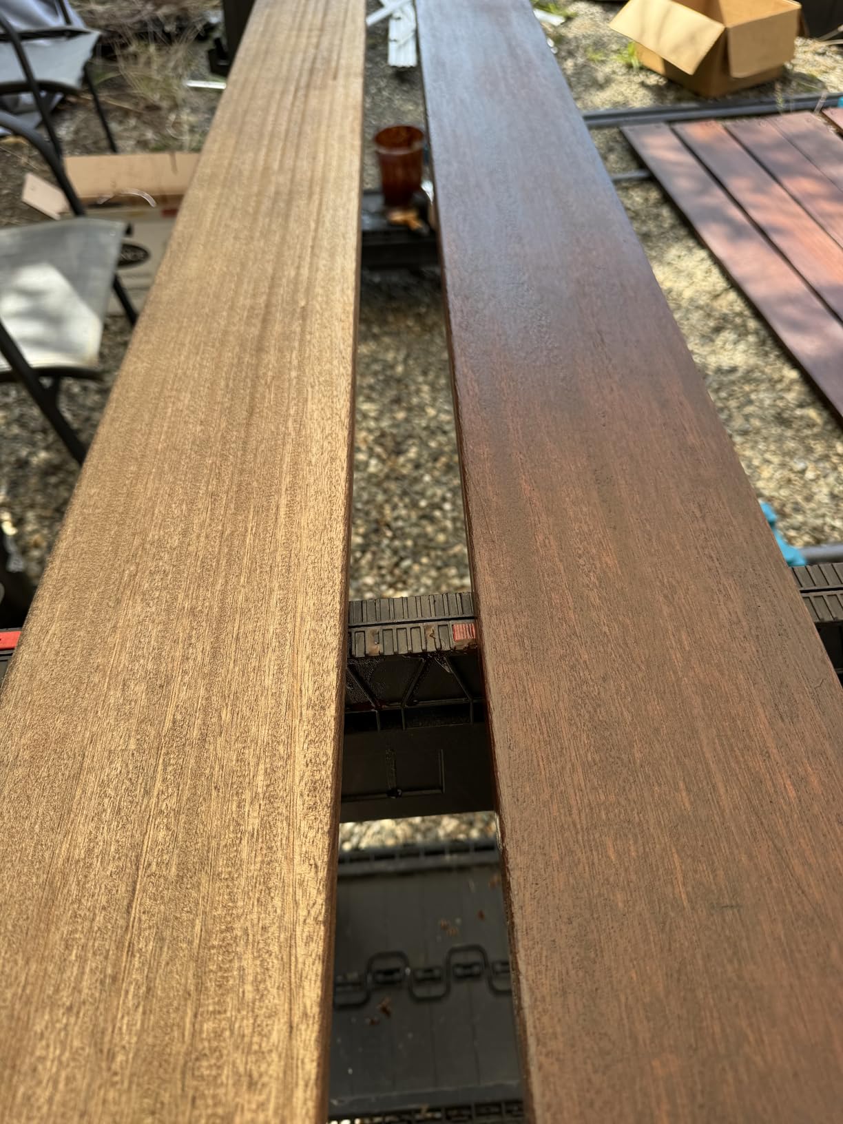 SEAL-ONCE NANO+POLY Penetrating Wood Sealer with Polyurethane - 1 Gallon. Water-based, Low-VOC, waterproofer & stain for decks, fences & log homes. Customer Review SEAL-ONCE NANO+POLY Penetrating Wood Sealer with Polyurethane - 1 Gallon. Water-based, Low-VOC, waterproofer & stain for decks, fences & log homes. - Customer Photo 2
