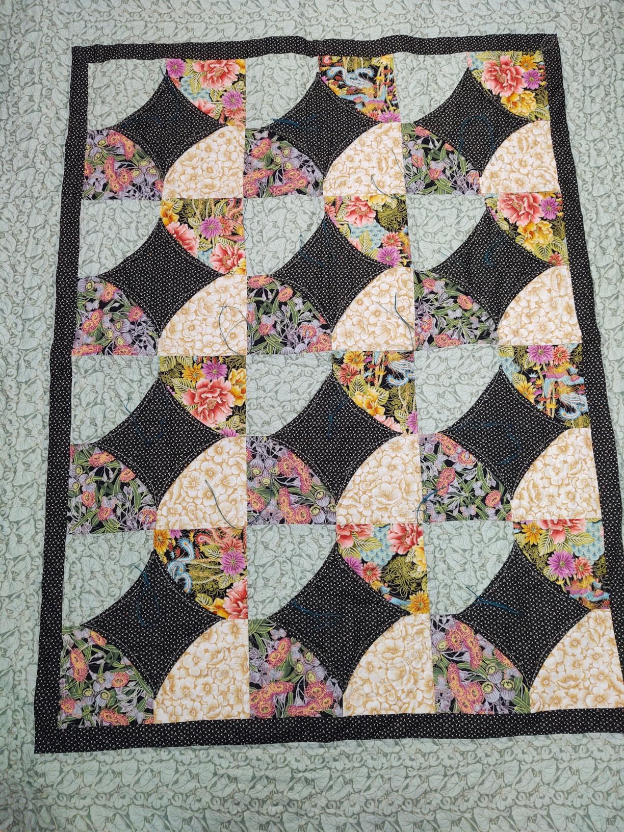 Quilting Support Gloves for Free-Motion Sewing, by Quilter's Touch - Customer Photo 2