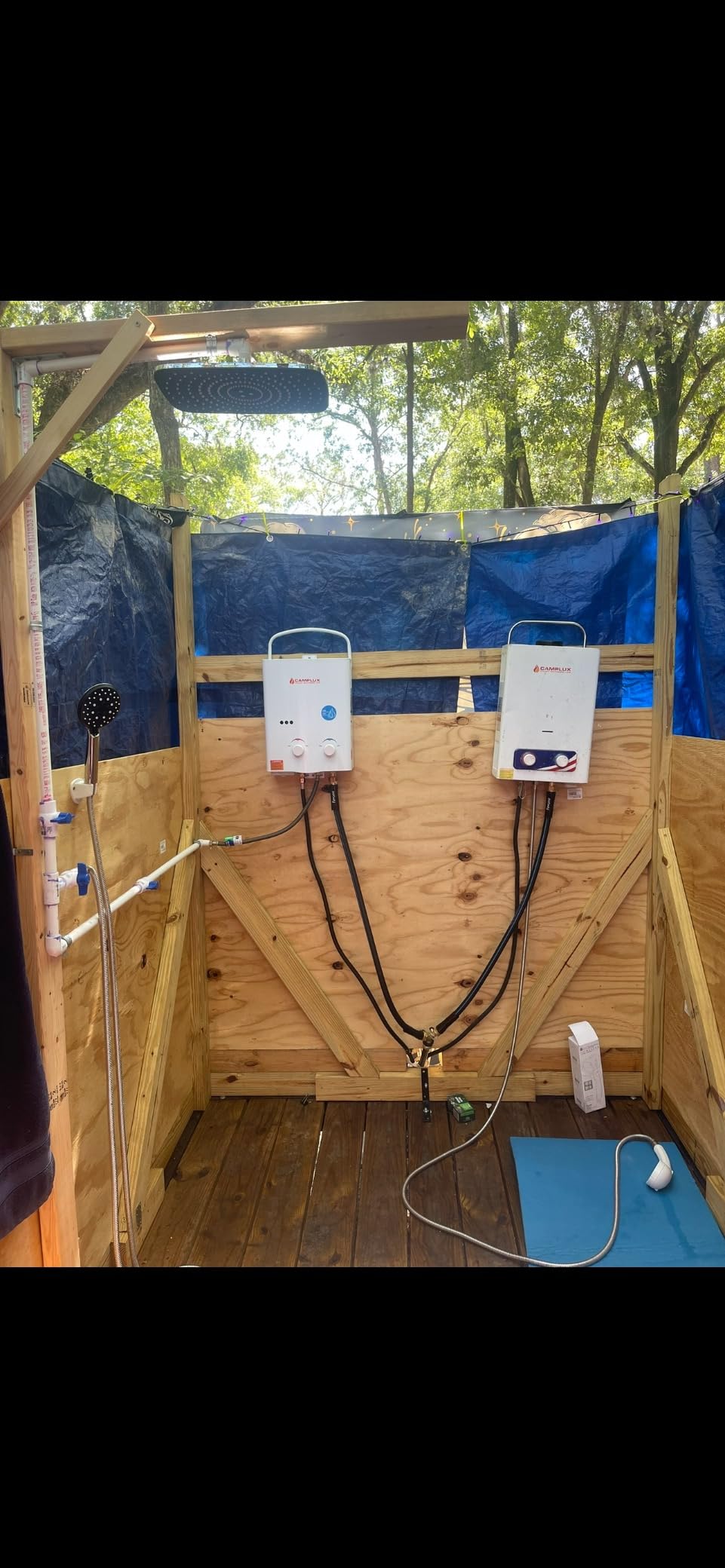 CAMPLUX Tankless Water Heater Outdoor, 1.32 GPM Portable Propane Camping Water Heater, 5L, AY132, White Customer Review CAMPLUX Tankless Water Heater Outdoor, 1.32 GPM Portable Propane Camping Water Heater, 5L, AY132, White - Customer Photo 2