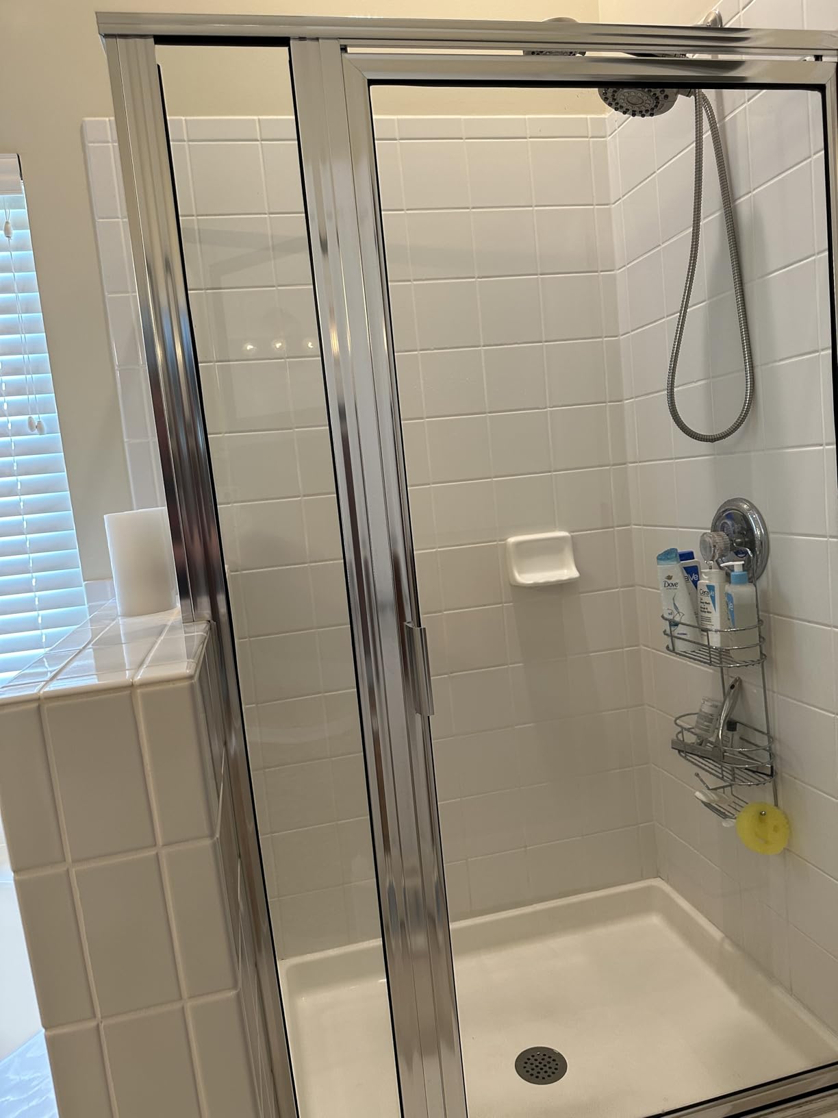 Wet & Forget Shower Cleaner Weekly Application Requires No Scrubbing, Bleach-Free Formula, 64 Ounce (Pack of 1) Customer Review Wet & Forget Shower Cleaner Weekly Application Requires No Scrubbing, Bleach-Free Formula, 64 Ounce (Pack of 1) - Customer Photo 2