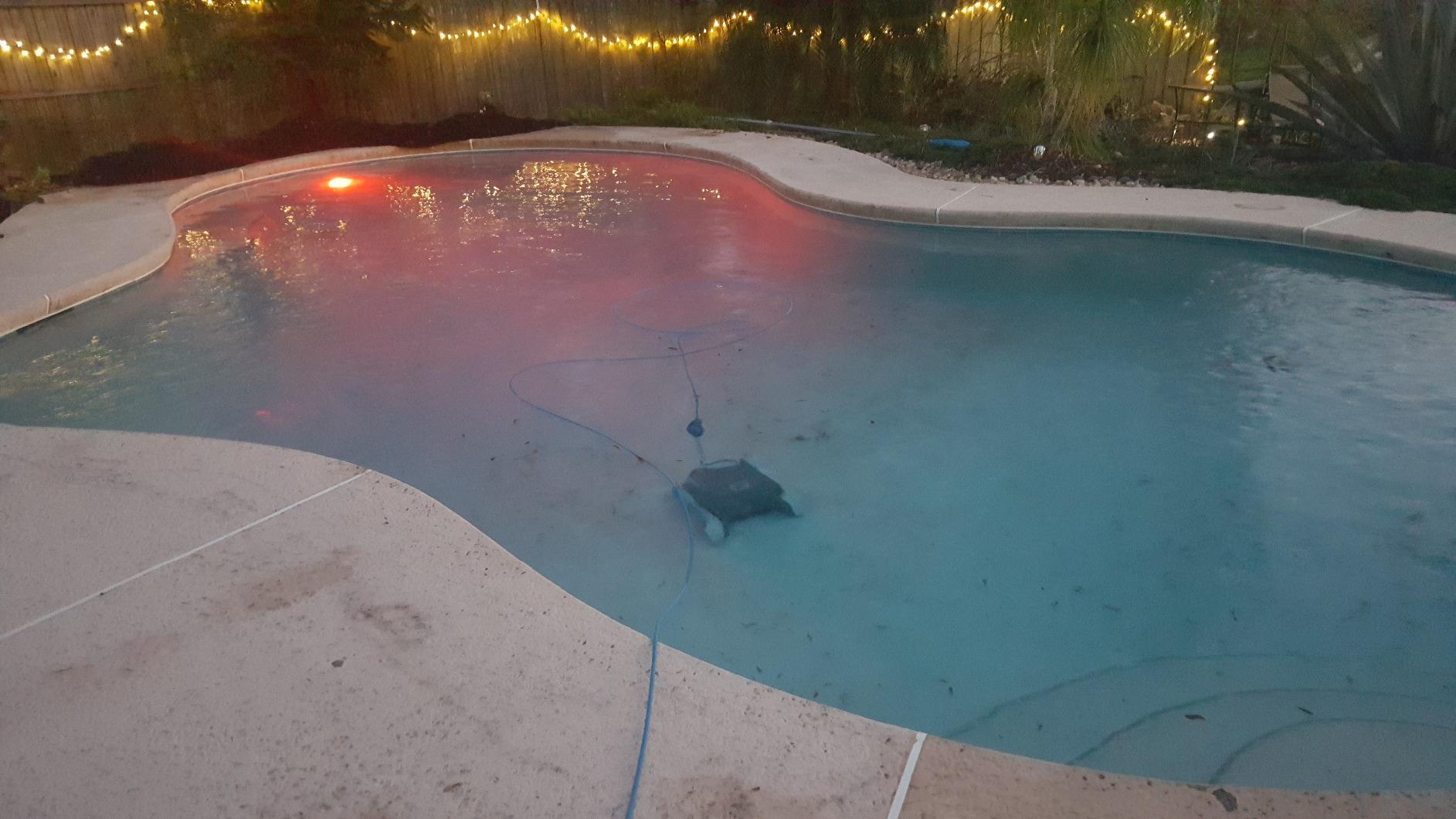 Dolphin Escape Robotic Pool Cleaner (2025 Model) — Massive Top-Loading Filter, Dual Motors, HyperBrush, HyperGrip Tracks, Smart Navigation — for Above Ground & In-Ground Pools up to 33ft Customer Review Dolphin Escape Robotic Pool Cleaner (2025 Model) — Massive Top-Loading Filter, Dual Motors, HyperBrush, HyperGrip Tracks, Smart Navigation — for Above Ground & In-Ground Pools up to 33ft - Customer Photo 1
