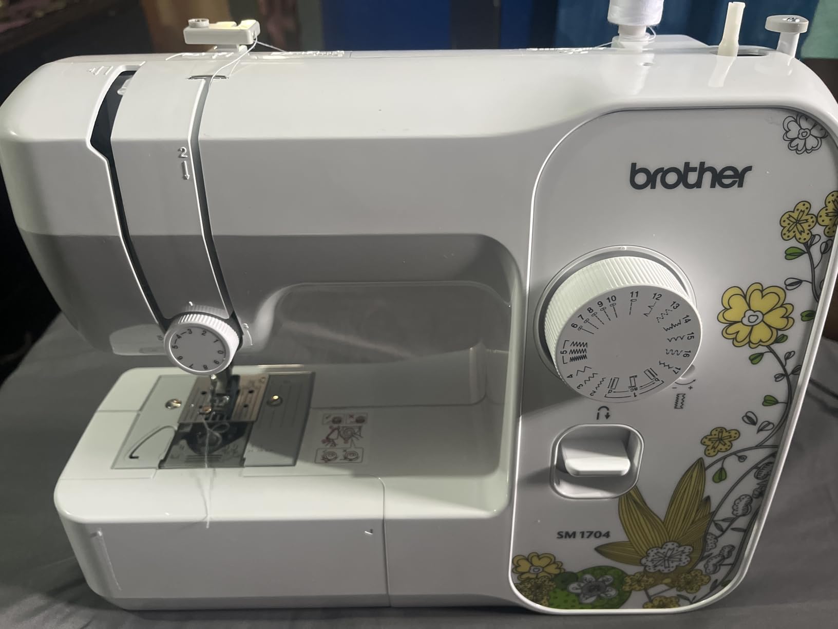 Brother SM1704 17-Stitch Free Arm Sewing Machine Customer Review Brother SM1704 17-Stitch Free Arm Sewing Machine - Customer Photo 1