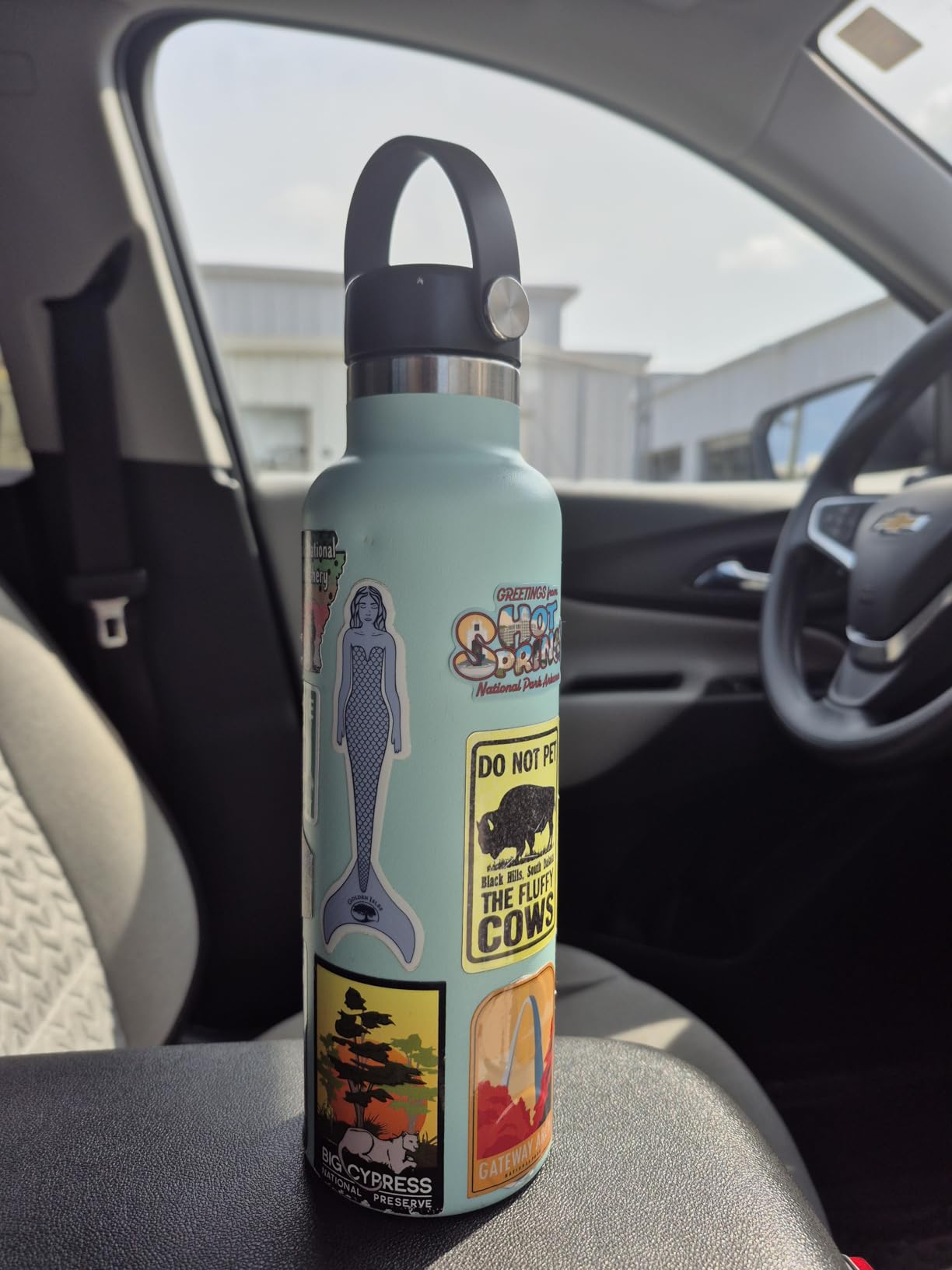 Hydro Flask Water Bottle - Insulated Stainless Steel - Non Spill, Leakproof in 21 Oz Black Customer Review Hydro Flask Water Bottle - Insulated Stainless Steel - Non Spill, Leakproof in 21 Oz Black - Customer Photo 2