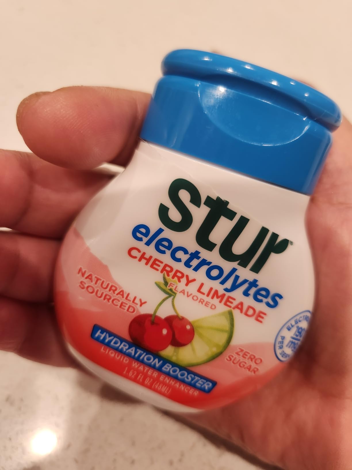 Stur Liquid Water Enhancer | Classic Variety Pack | Naturally Sweetened | High in Vitamin C & Antioxidants | Sugar Free | Zero Calories | Keto | Vegan | 5 Bottles, Makes 120 Drinks Customer Review Stur Liquid Water Enhancer | Classic Variety Pack | Naturally Sweetened | High in Vitamin C & Antioxidants | Sugar Free | Zero Calories | Keto | Vegan | 5 Bottles, Makes 120 Drinks - Customer Photo 2