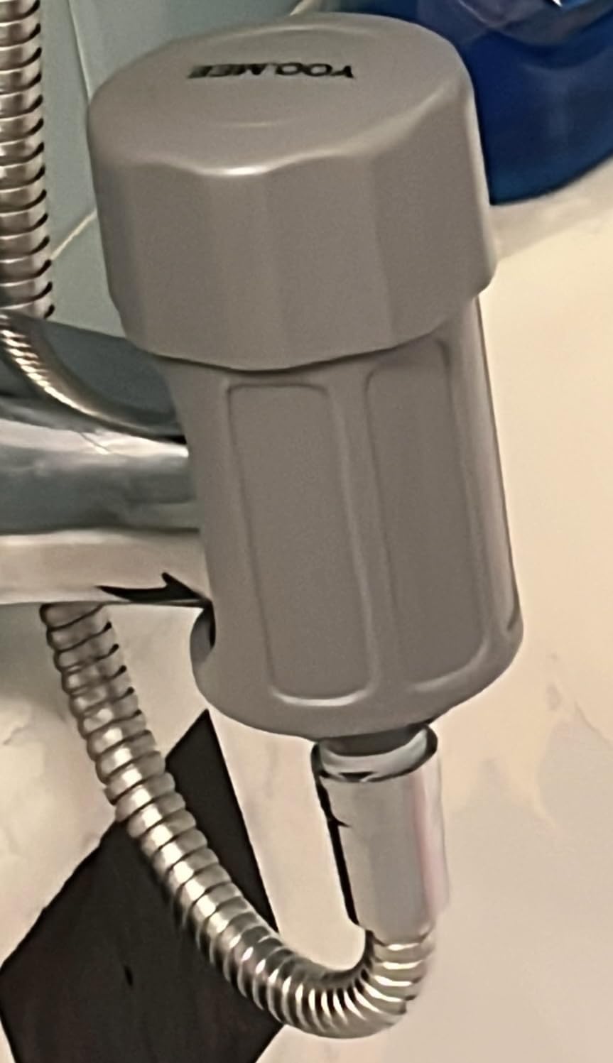 Pets Shower Attachment, Quick Connect on Tub Spout w/Front Diverter, Ideal for Washing Pets and Cleaning Tub Customer Review Pets Shower Attachment, Quick Connect on Tub Spout w/Front Diverter, Ideal for Washing Pets and Cleaning Tub - Customer Photo 1