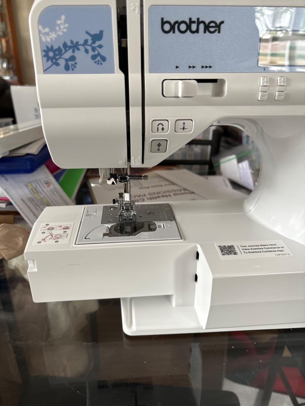 Brother CS7205 Computerized Machine, 150 Built Stitches, 1 Font, Wide Table, 11 Sewing Feet Customer Review Brother CS7205 Computerized Machine, 150 Built Stitches, 1 Font, Wide Table, 11 Sewing Feet - Customer Photo 4