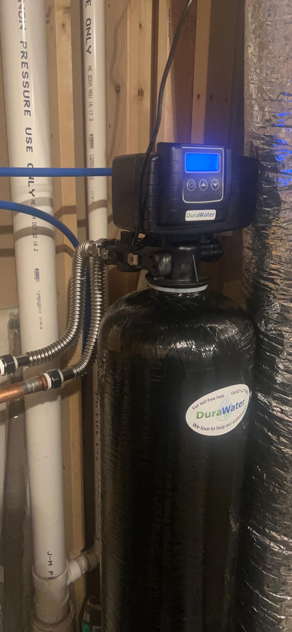 Durawater Air Injection Iron Eater Filter. Removes Iron, Manganese, H2S. Black Series Customer Review Durawater Air Injection Iron Eater Filter. Removes Iron, Manganese, H2S. Black Series - Customer Photo 2