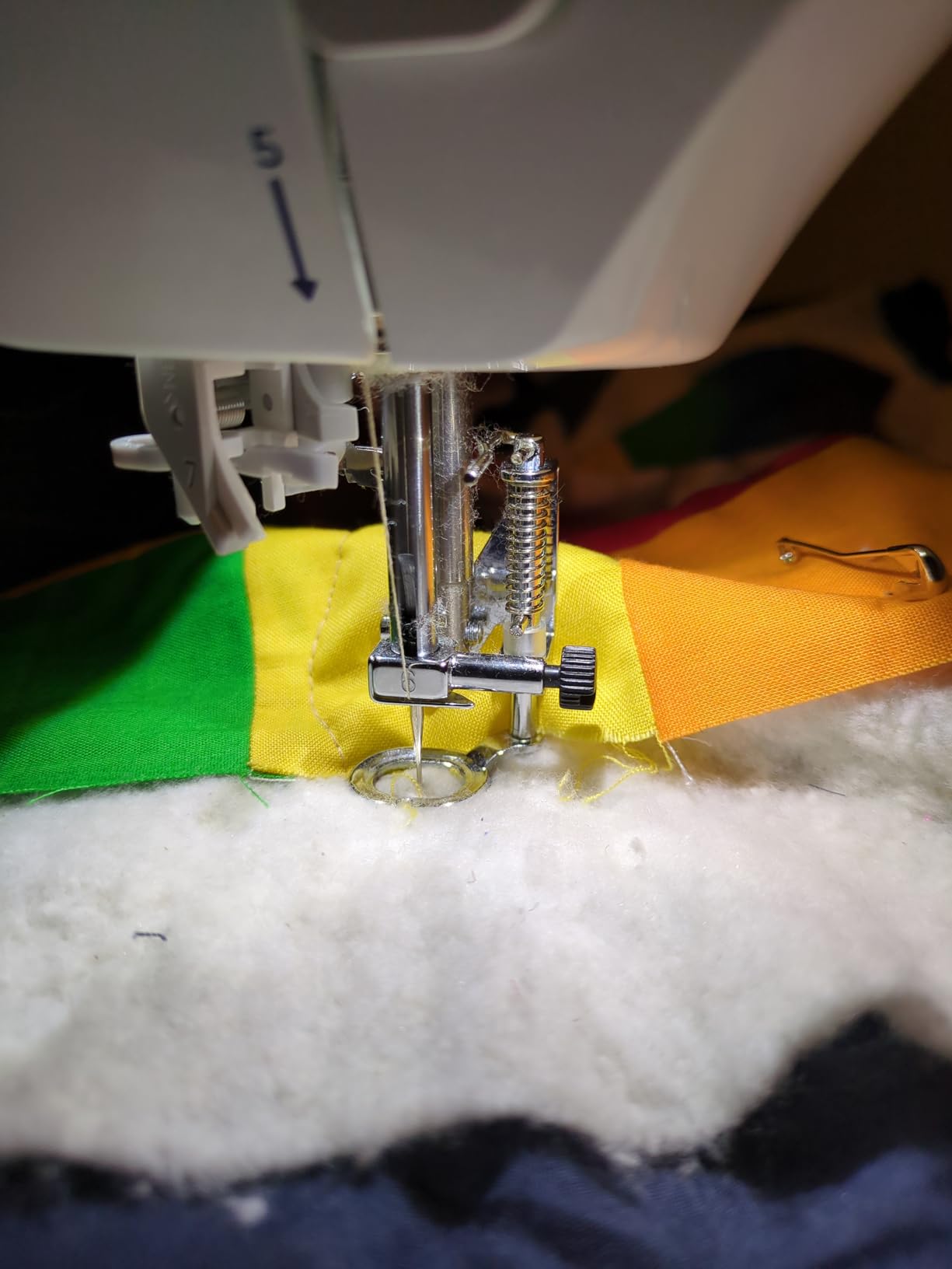 Large Metal Free Motion Quilting Darning Sewing Machine Presser Foot - Fits All Low Shank Singer, Brother, Babylock, Euro-Pro, Janome, Kenmore, White, Juki, New Home, Simplicity, Elna and More - Customer Photo 2