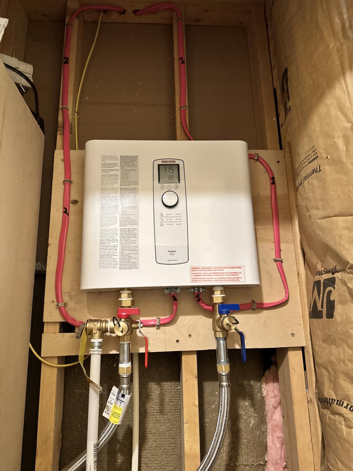 Stiebel Eltron Tankless Heater – Tempra 36 Plus – Electric, On Demand Hot Water, Eco, White Customer Review Stiebel Eltron Tankless Heater – Tempra 36 Plus – Electric, On Demand Hot Water, Eco, White - Customer Photo 3