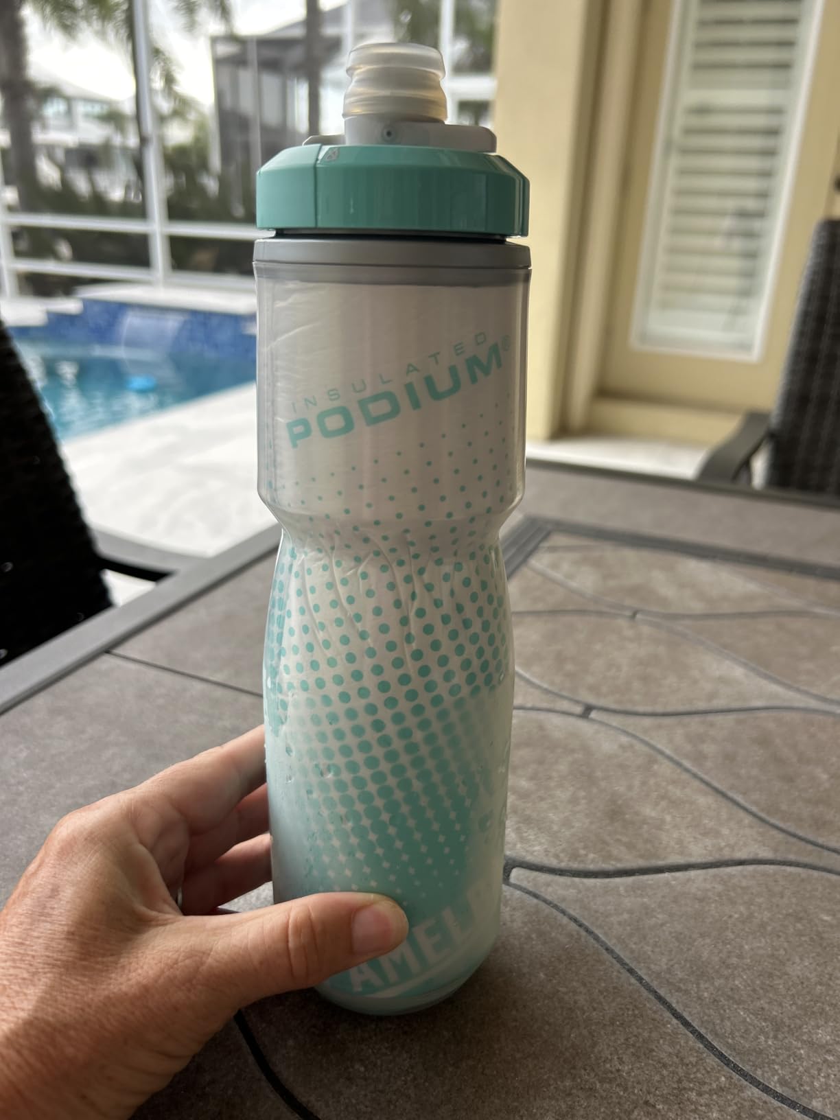 CamelBak Podium Chill Bike Insulated Squeeze Water Bottle Black, 24oz Customer Review CamelBak Podium Chill Bike Insulated Squeeze Water Bottle Black, 24oz - Customer Photo 1