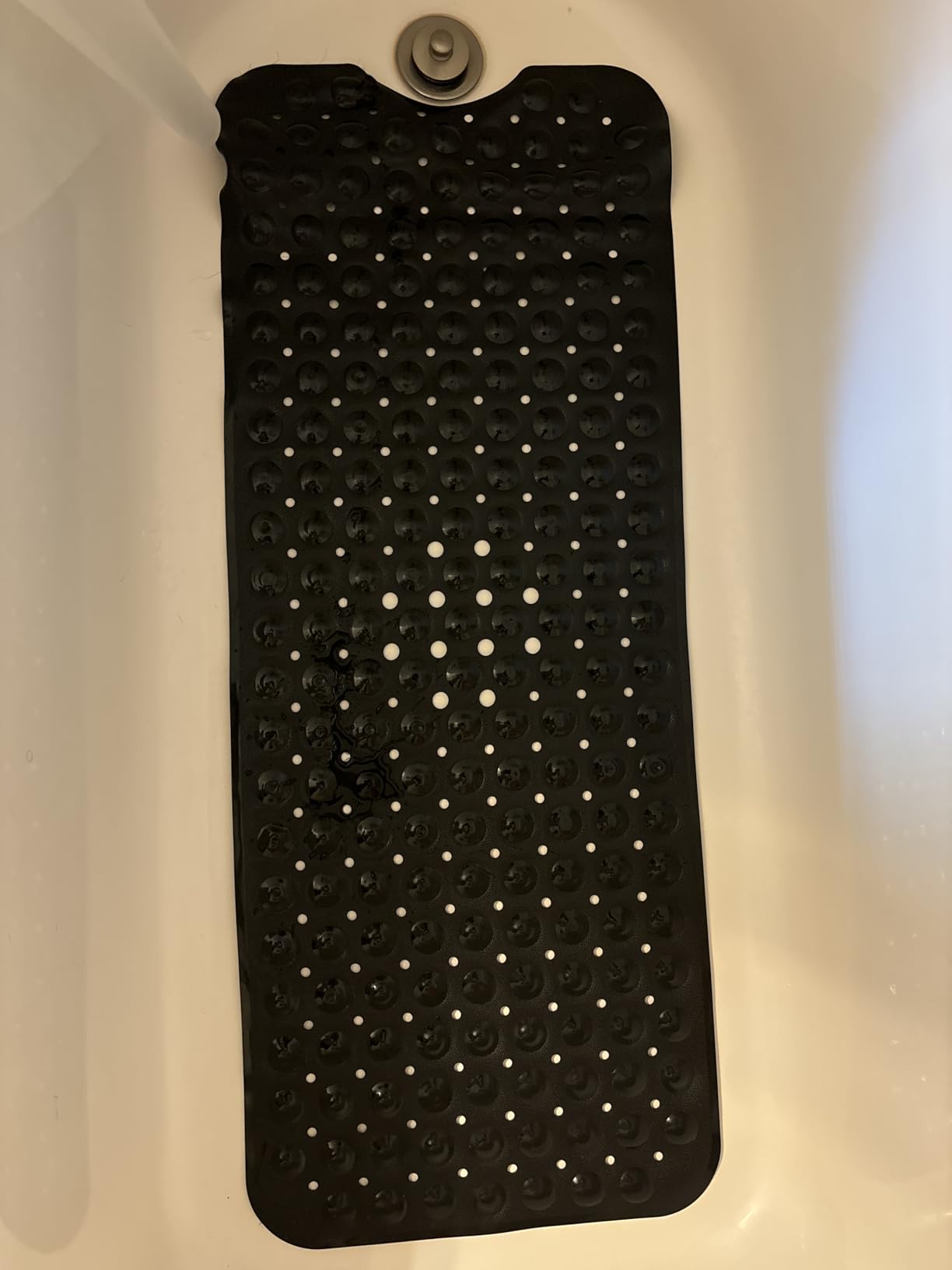 ENKOSI Bath Mat – 40 x 16 Inch Extra Long Non Slip Bathtub Mat – Anti Slip Black Shower Mat with Suction Cups – Bathroom Mat for Tub and Smooth Shower Floors (Black 40x16) Customer Review ENKOSI Bath Mat – 40 x 16 Inch Extra Long Non Slip Bathtub Mat – Anti Slip Black Shower Mat with Suction Cups – Bathroom Mat for Tub and Smooth Shower Floors (Black 40x16) - Customer Photo 1