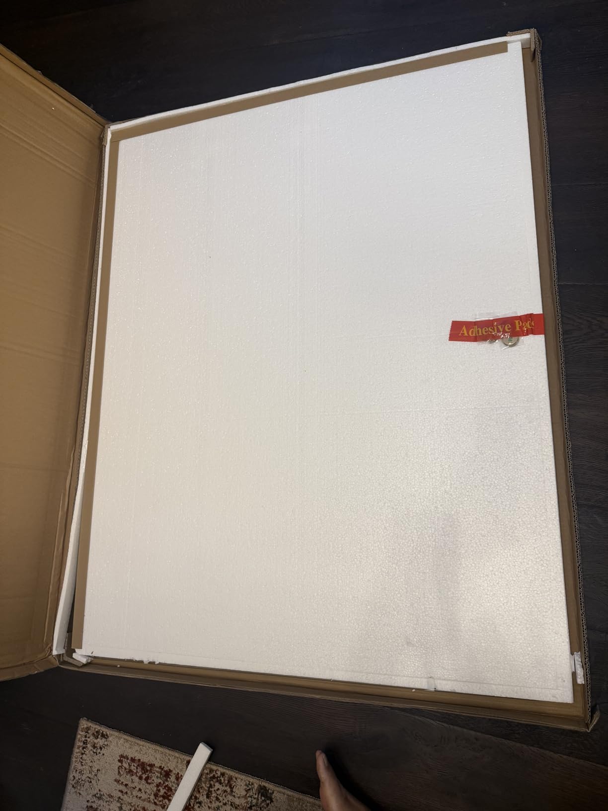 Lorell Tempered Glass Chairmat, 46 Lorell Tempered Glass Chairmat, 46