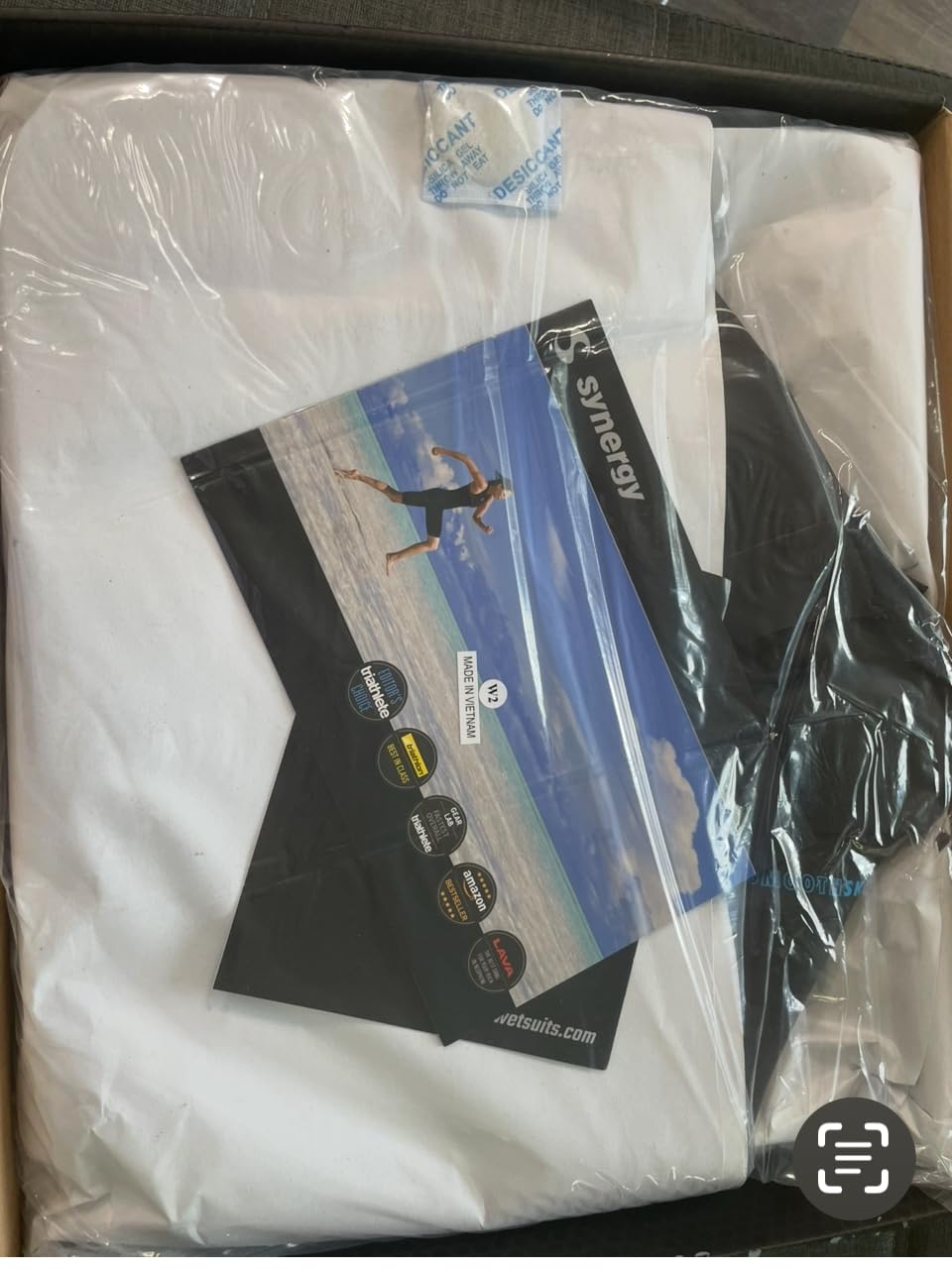 Synergy Triathlon Wetsuit 3/2mm - Volution Full Sleeve Smoothskin Neoprene for Open Water Swimming Customer Review Synergy Triathlon Wetsuit 3/2mm - Volution Full Sleeve Smoothskin Neoprene for Open Water Swimming - Customer Photo 1