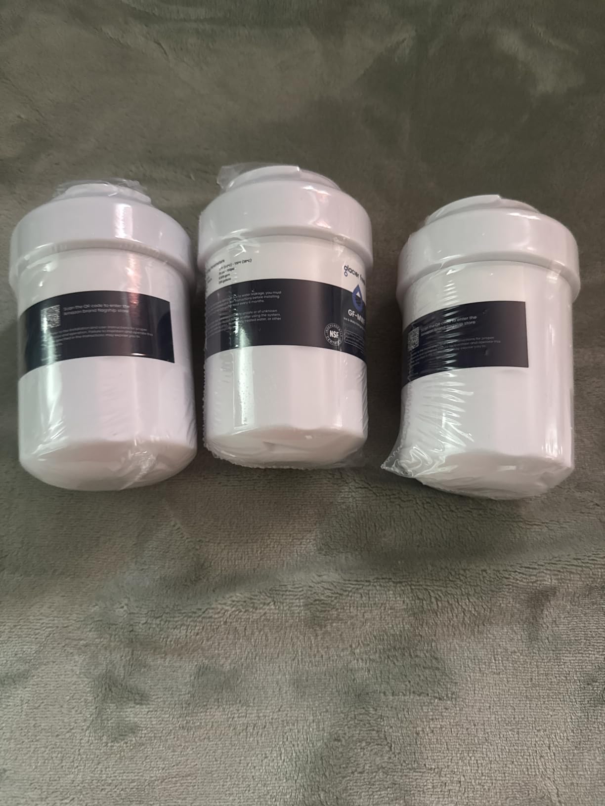 GLACIER FRESH Replacement for MWF Refrigerator Water Filters, SmartWater MWFP, MWFA, GWF, HDX FMG-1, WFC1201, RWF1060, 197D6321P006, Kenmore 9991, 3 Pack Customer Review GLACIER FRESH Replacement for MWF Refrigerator Water Filters, SmartWater MWFP, MWFA, GWF, HDX FMG-1, WFC1201, RWF1060, 197D6321P006, Kenmore 9991, 3 Pack - Customer Photo 2