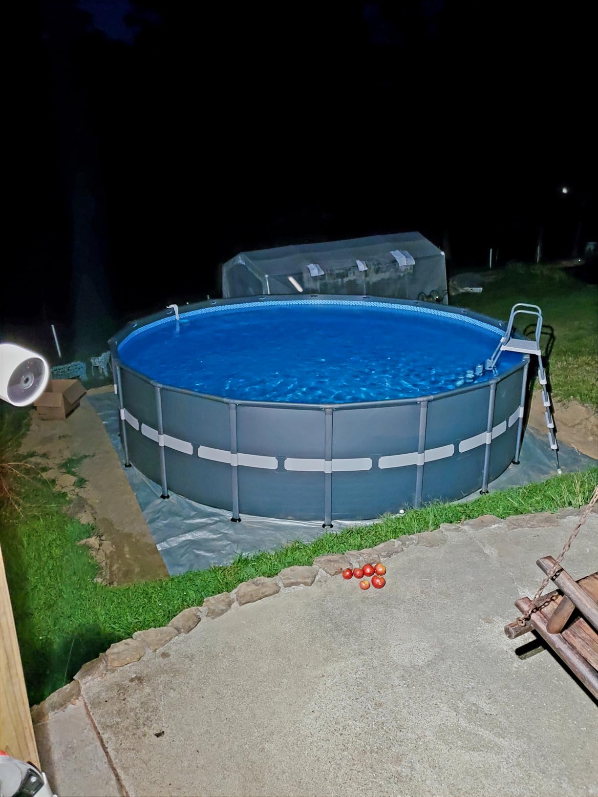 INTEX Above Ground Swimming Pool Set, Ultra XTR 26ft x 52in with Sand Filter Pump - Round Frame - Heavy-Duty Outdoor Pool for Home, Backyard, and Patio Customer Review INTEX Above Ground Swimming Pool Set, Ultra XTR 26ft x 52in with Sand Filter Pump - Round Frame - Heavy-Duty Outdoor Pool for Home, Backyard, and Patio - Customer Photo 1