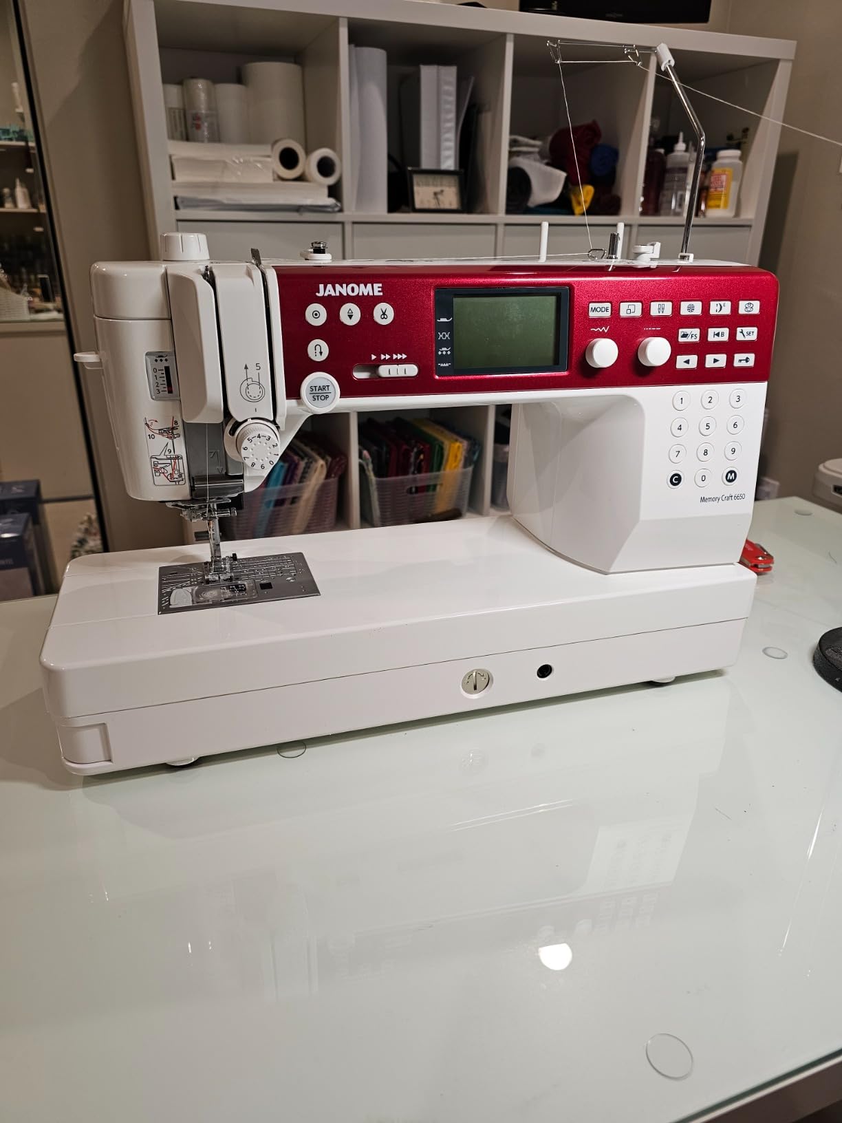 Janome MC6650 Sewing and Quilting Machine Customer Review Janome MC6650 Sewing and Quilting Machine - Customer Photo 3