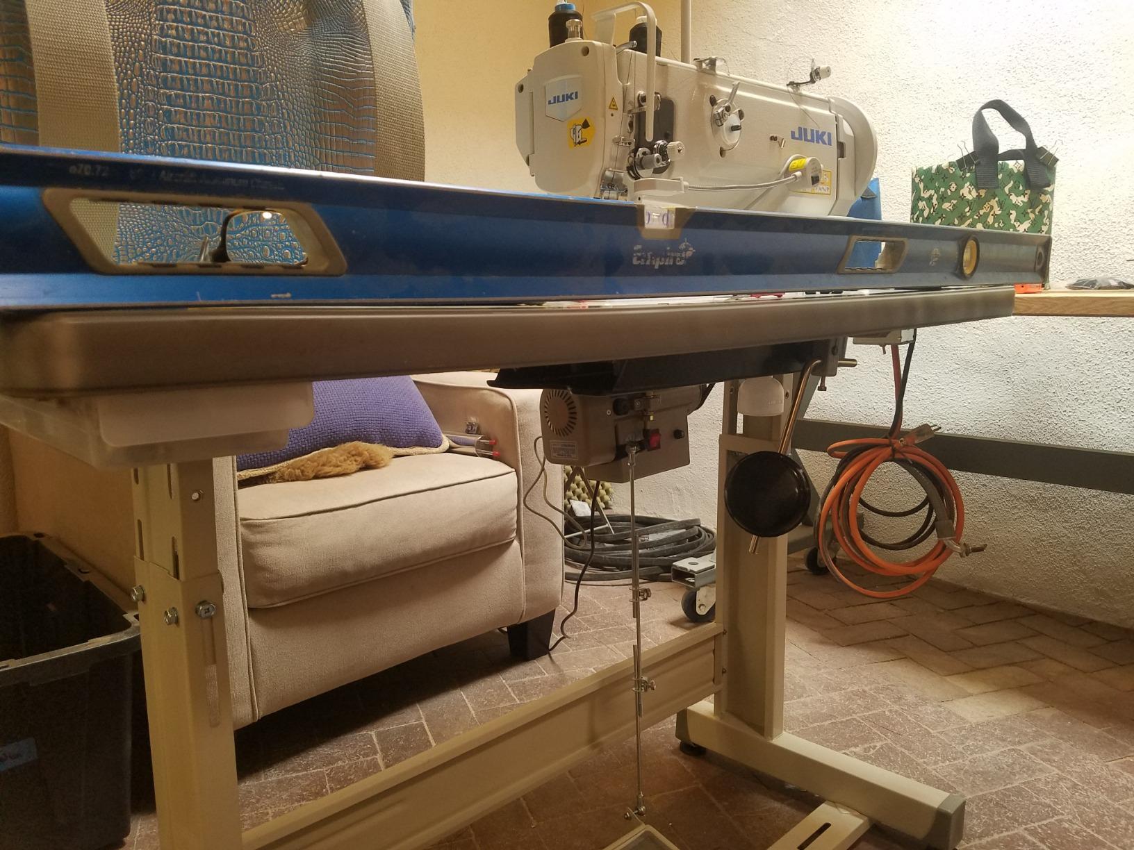 Juki DNU-1541S Industrial Sewing w/Safety Mechanism DNU 1541 Walking Foot Needle Feed,servo Motor,Table,lamp. DIY. Customer Review Juki DNU-1541S Industrial Sewing w/Safety Mechanism DNU 1541 Walking Foot Needle Feed,servo Motor,Table,lamp. DIY. - Customer Photo 1