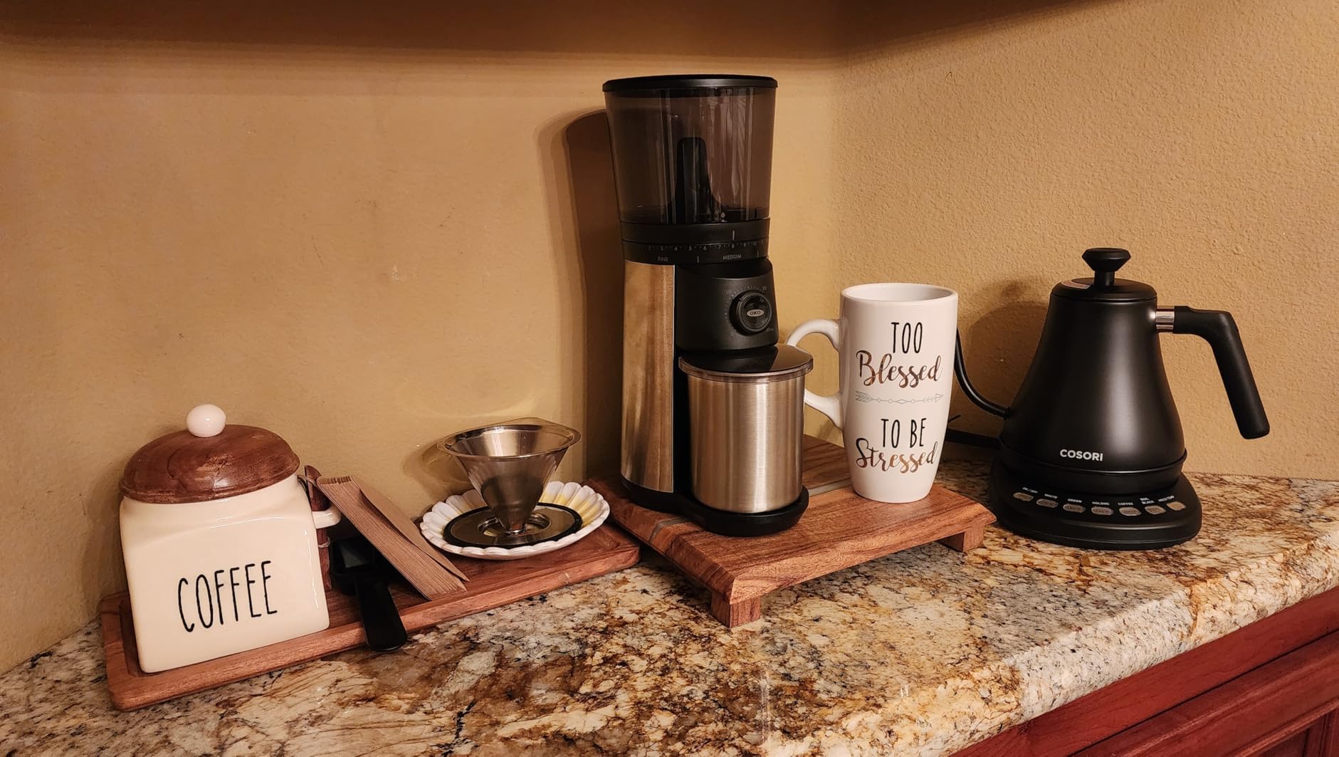 COSORI Electric Gooseneck Kettle with 5 Temperature Control Presets, Pour Over Kettle for Coffee & Tea, Hot Water Boiler, 100% Stainless Steel Inner Lid & Bottom, 1200W/0.8L Customer Review COSORI Electric Gooseneck Kettle with 5 Temperature Control Presets, Pour Over Kettle for Coffee & Tea, Hot Water Boiler, 100% Stainless Steel Inner Lid & Bottom, 1200W/0.8L - Customer Photo 1