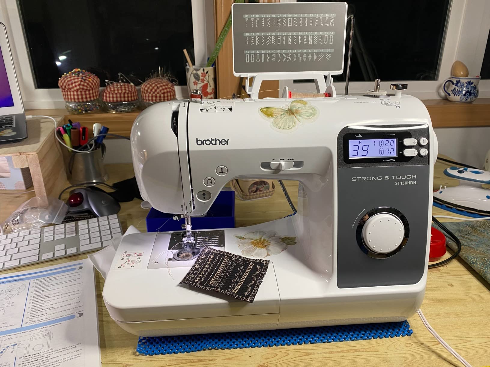 Brother ST150HDH Sewing Machine, Strong & Tough, 50 Built-in Stitches, LCD Display, 9 Included Feet Customer Review Brother ST150HDH Sewing Machine, Strong & Tough, 50 Built-in Stitches, LCD Display, 9 Included Feet - Customer Photo 2