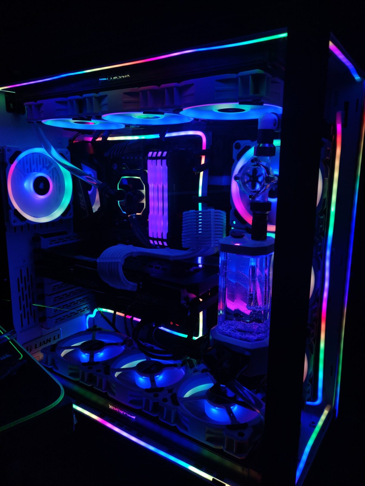 Corsair CX-9059001-WW Hydro X Series, Xt Softline, 10/13mm (3/8In/ 1/2In) ID/OD, Tubing, PVC, Clear - Customer Photo 1