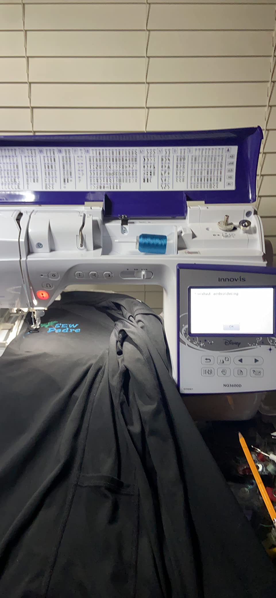 Janome Horizon Memory Craft 9850 Embroidery and Sewing Machine Customer Review Janome Horizon Memory Craft 9850 Embroidery and Sewing Machine - Customer Photo 2