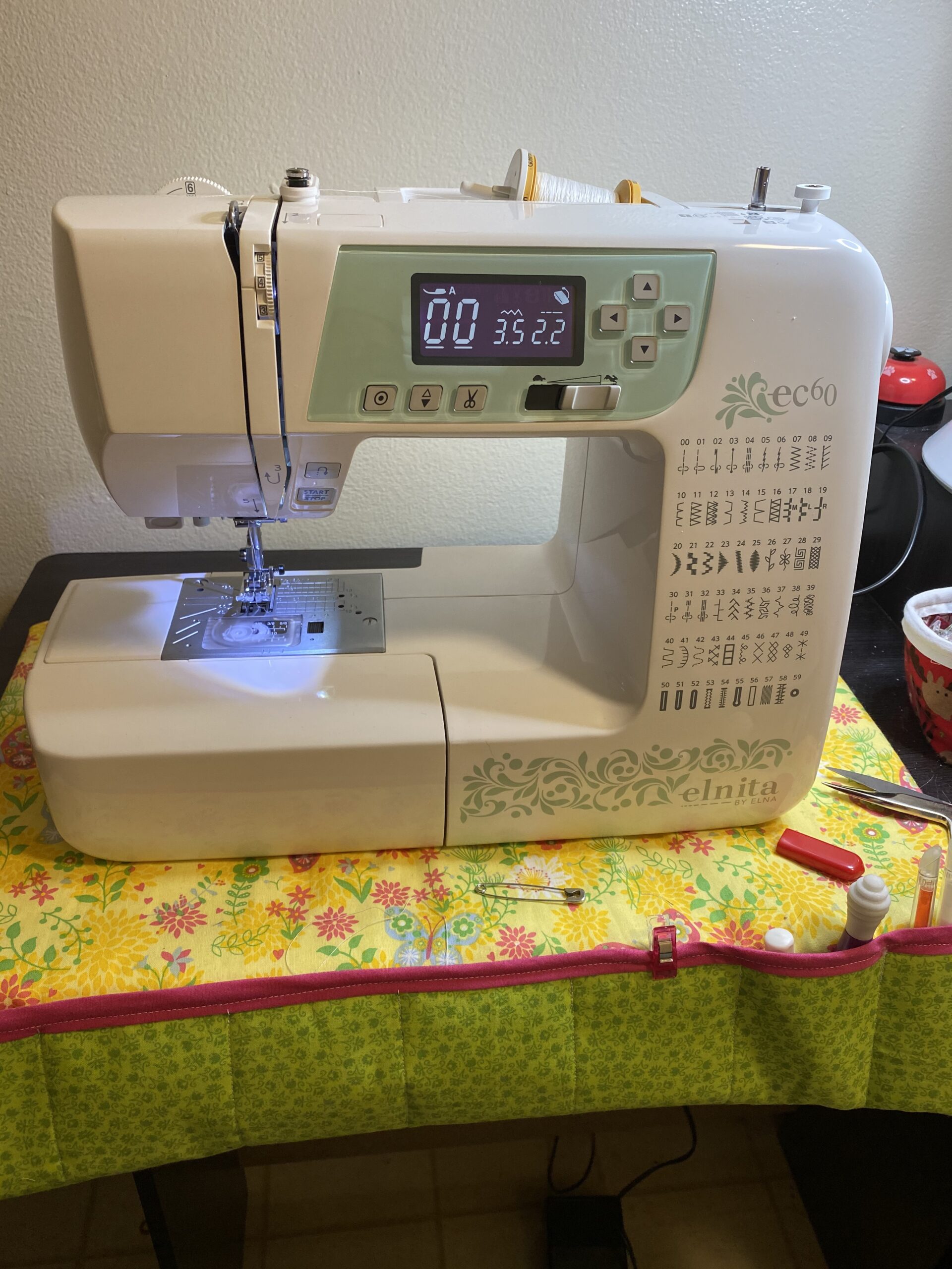 Elna Elnita ec60 Computerized Sewing Machine Customer Review Elna Elnita ec60 Computerized Sewing Machine - Customer Photo 2