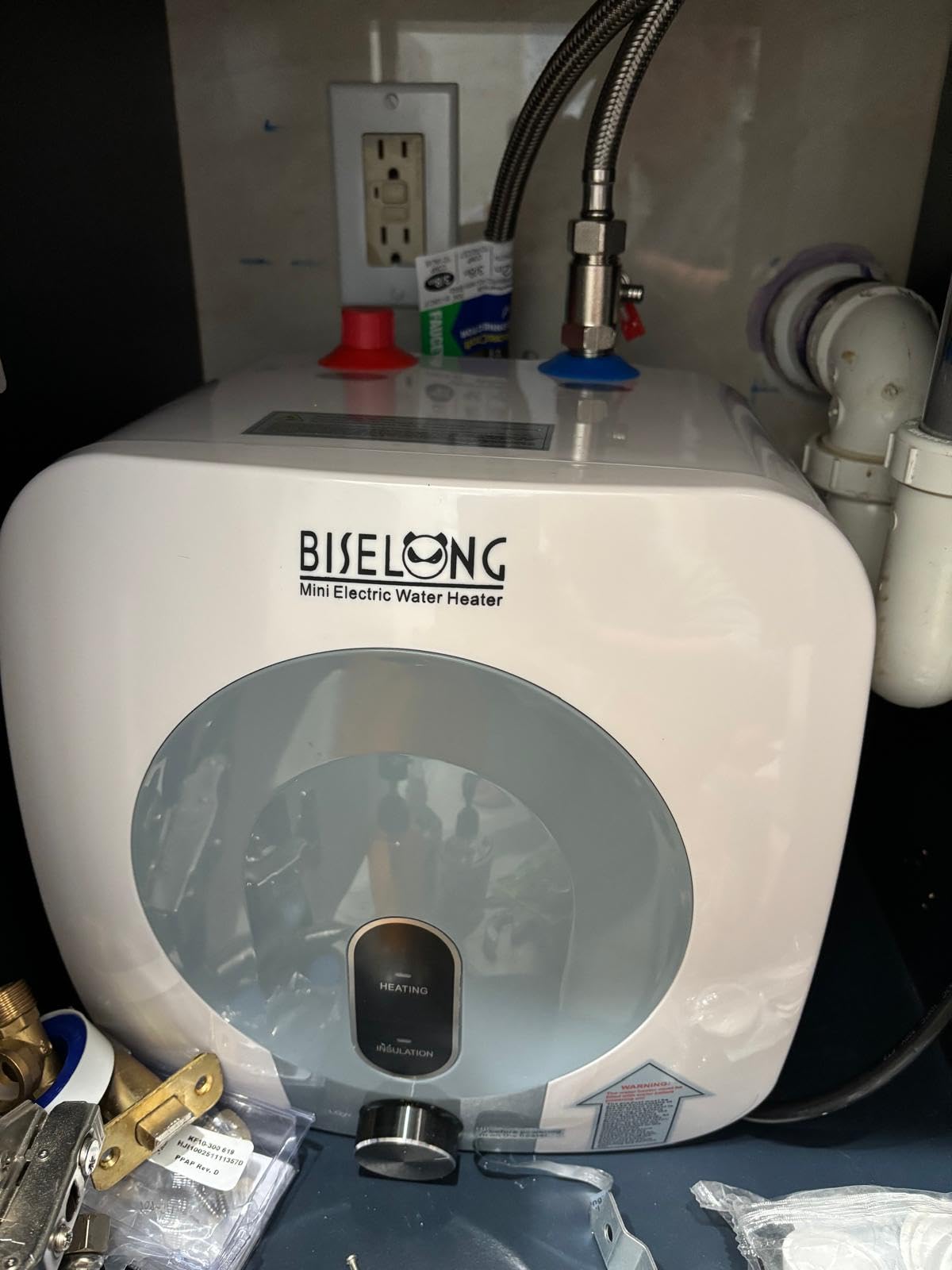 110V-120V 1440-1500W Small Under Sink Tank 2.5 Gallon Water Heater Hot Storage,Mini Instant Electric RV TR Trailer Kitchen Compact,Food Truck 2 PCs 16 110V-120V 1440-1500W Small Under Sink Tank 2.5 Gallon Water Heater Hot Storage,Mini Instant Electric RV TR Trailer Kitchen Compact,Food Truck 2 PCs 16