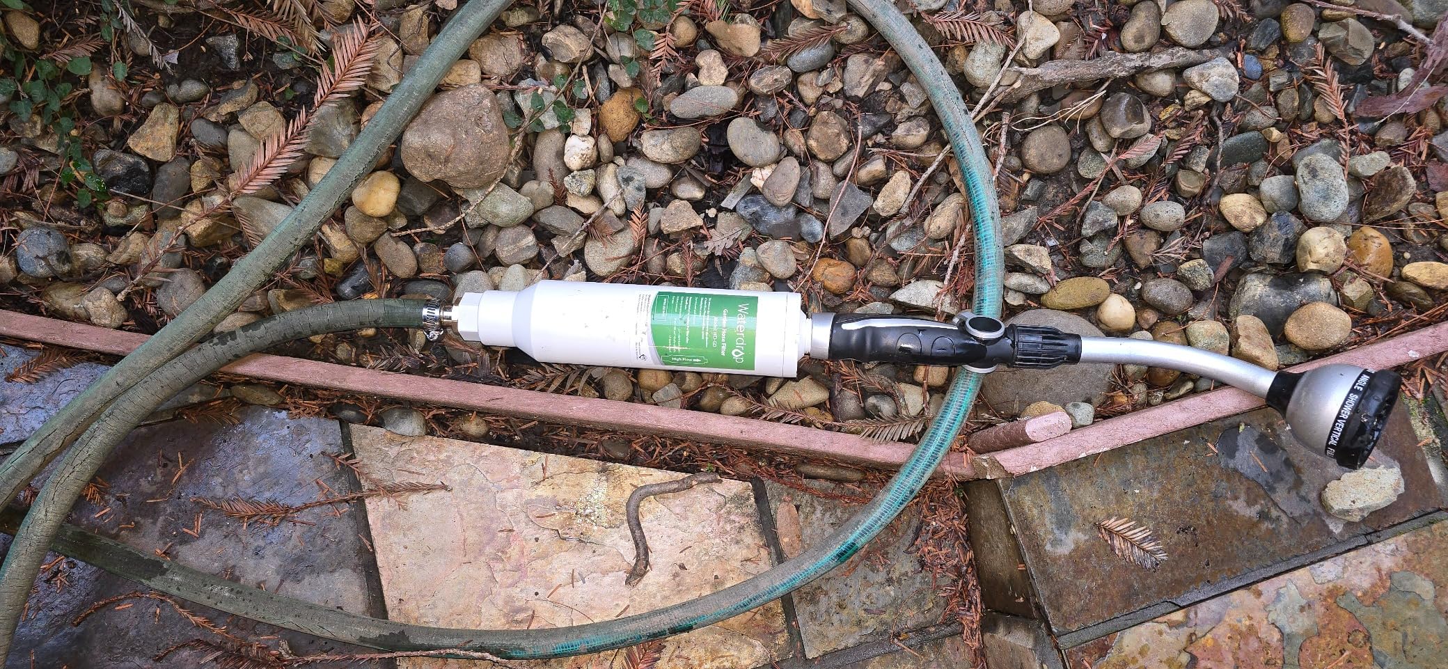 Waterdrop Garden Hose Water Filter, Reduces Chlorine, Odor, Improve Plants Health. Ideal for Gardening, Farming and Pets, Pack of 2. Customer Review Waterdrop Garden Hose Water Filter, Reduces Chlorine, Odor, Improve Plants Health. Ideal for Gardening, Farming and Pets, Pack of 2. - Customer Photo 1