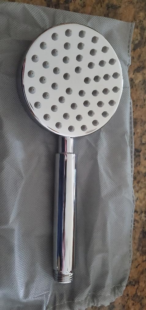 HammerHead Showers® Solid Metal LOW FLOW Handheld Shower Head with Hose and Brass Holder - OIL RUBBED BRONZE – Water Saving 1.75 GPM Detachable Shower Head - Adjustable Shower Wand Bracket & 6ft Hose - Customer Photo 2
