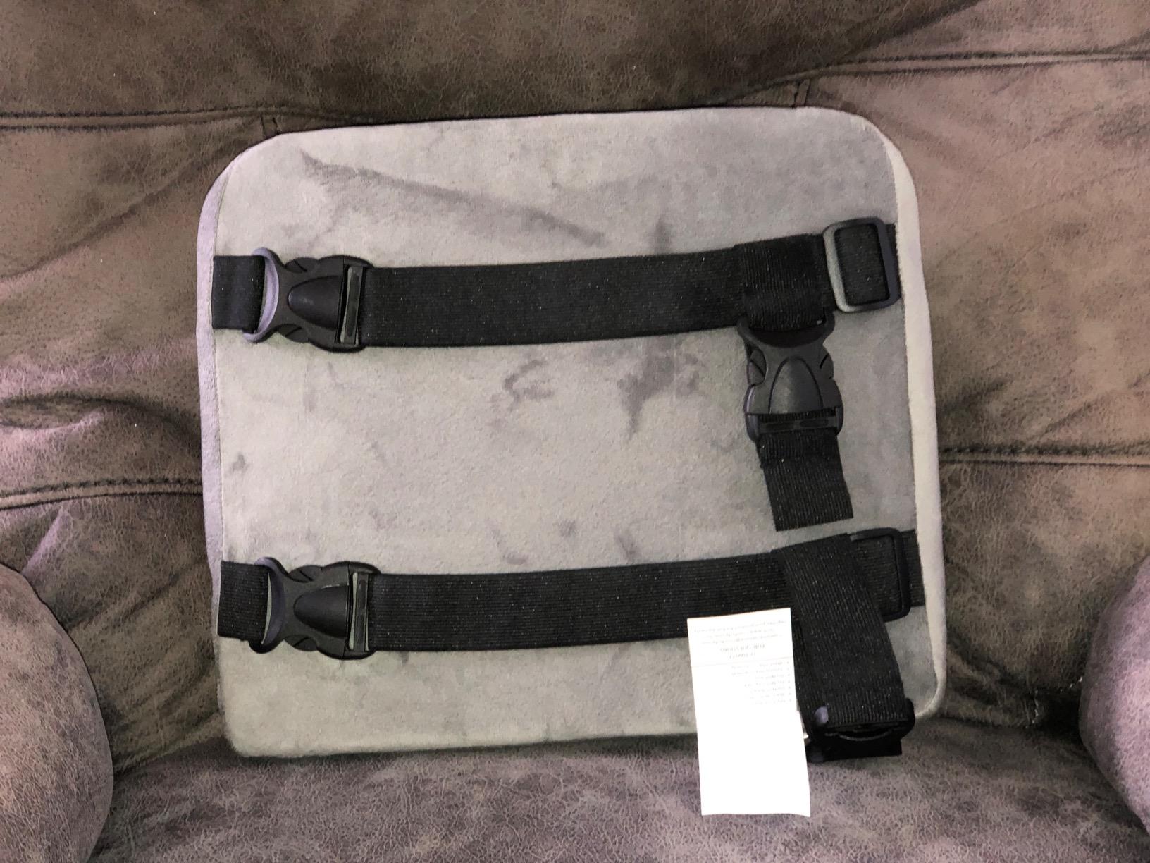 ComfiLife Lumbar Support Back Pillow Office Chair and Car Seat Cushion - Memory Foam with Adjustable Strap and Breathable 3D Mesh (Black) Customer Review ComfiLife Lumbar Support Back Pillow Office Chair and Car Seat Cushion - Memory Foam with Adjustable Strap and Breathable 3D Mesh (Black) - Customer Photo 3