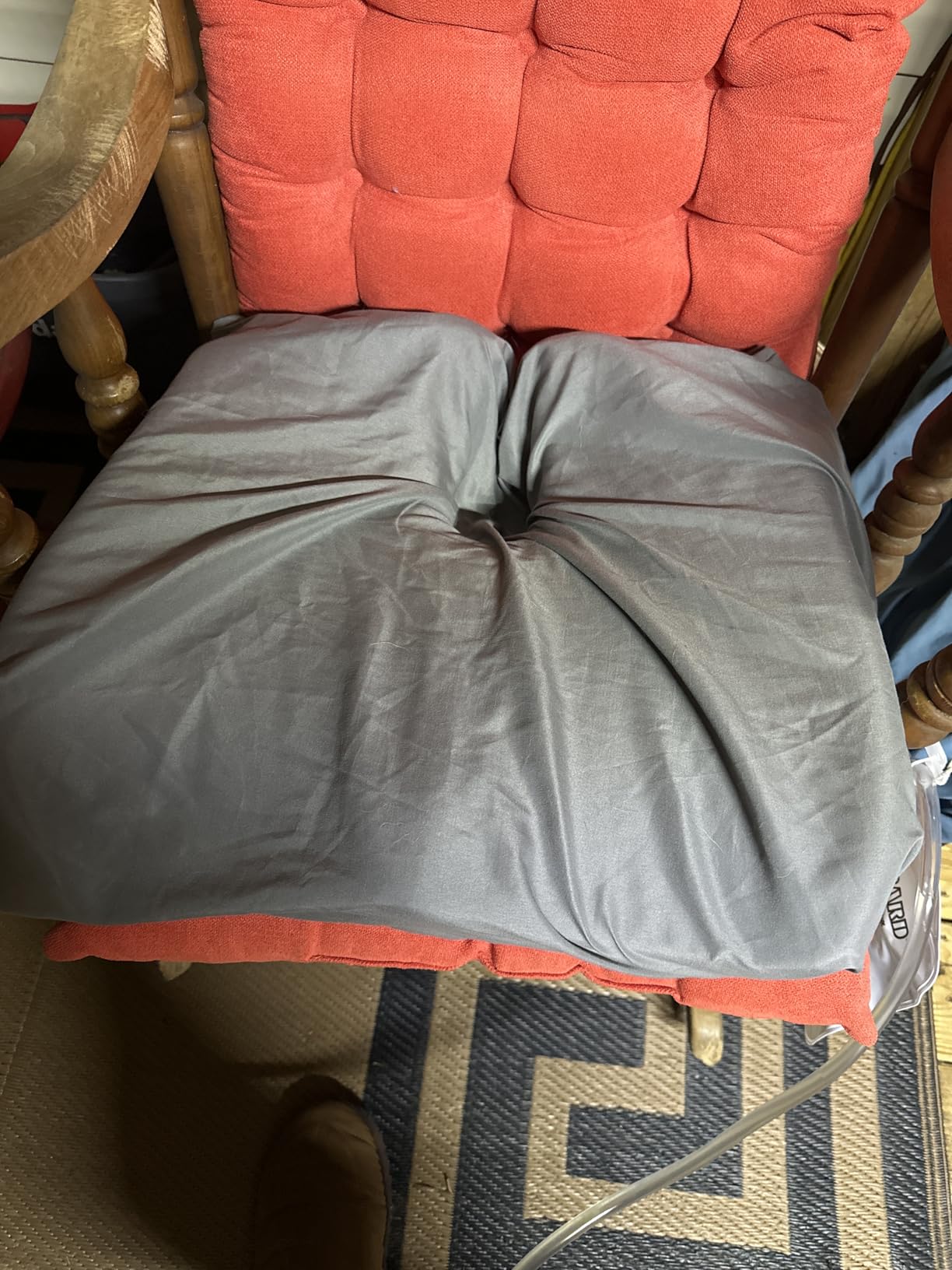 Cushion Lab Patented Pressure Relief Seat Cushion for Long Sitting Hours on Office & Home Chair - Extra-Dense Memory Foam for Soft Support. Car Pad for Hip, Tailbone, Coccyx, Sciatica - Black Customer Review Cushion Lab Patented Pressure Relief Seat Cushion for Long Sitting Hours on Office & Home Chair - Extra-Dense Memory Foam for Soft Support. Car Pad for Hip, Tailbone, Coccyx, Sciatica - Black - Customer Photo 2