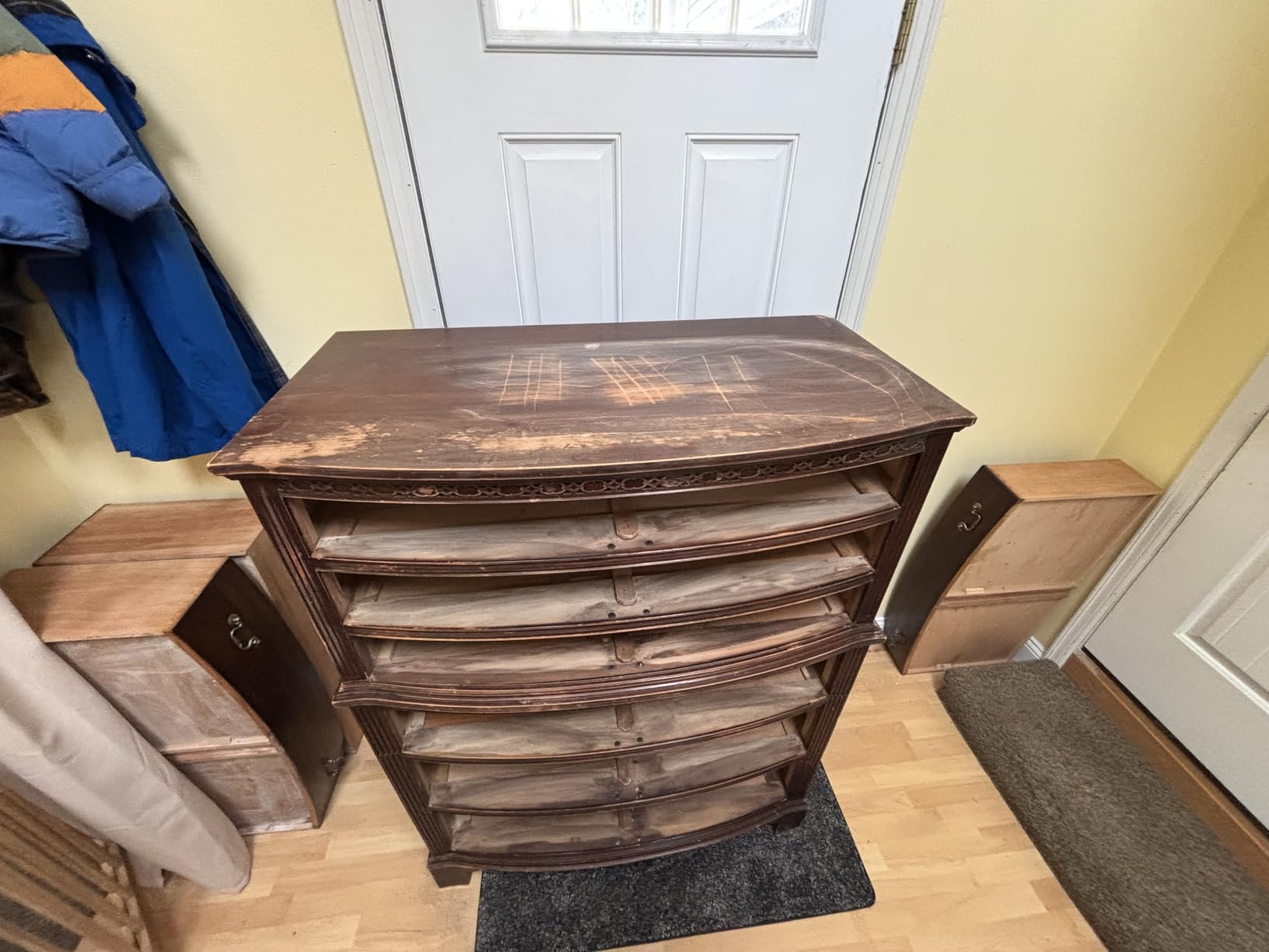 Varathane 349560 Premium Gel Stain, Half Pint, Dark Walnut Customer Review Varathane 349560 Premium Gel Stain, Half Pint, Dark Walnut - Customer Photo 2