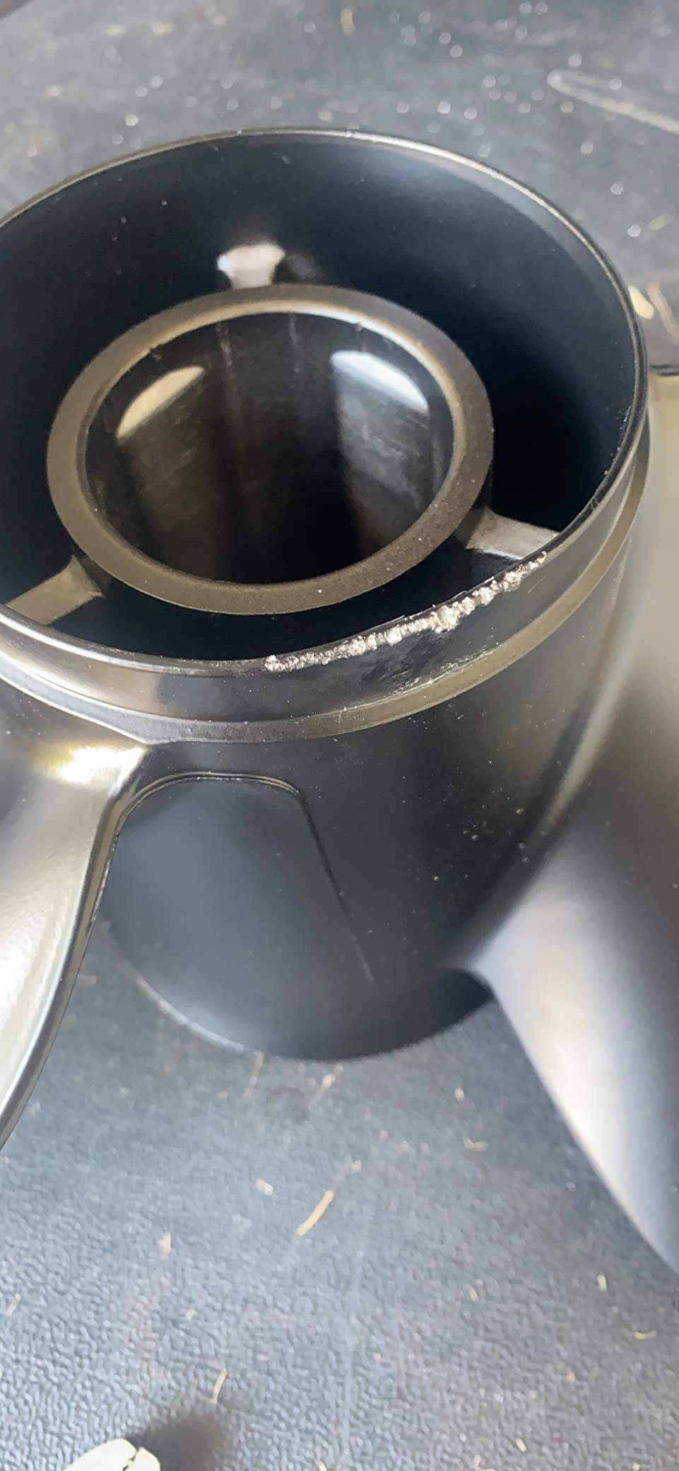 YOUNG PROPS 14 1/2 x 19Replace OEM#48-832830A45 Aluminum Outboard Boat Propeller for Mercury Engine 135-300HP/Mercruiser Alpha One 14.5dia x 19 Pitch Hub Kits Included 15 Spline Tooth RH Customer Review YOUNG PROPS 14 1/2 x 19Replace OEM#48-832830A45 Aluminum Outboard Boat Propeller for Mercury Engine 135-300HP/Mercruiser Alpha One 14.5dia x 19 Pitch Hub Kits Included 15 Spline Tooth RH - Customer Photo 2