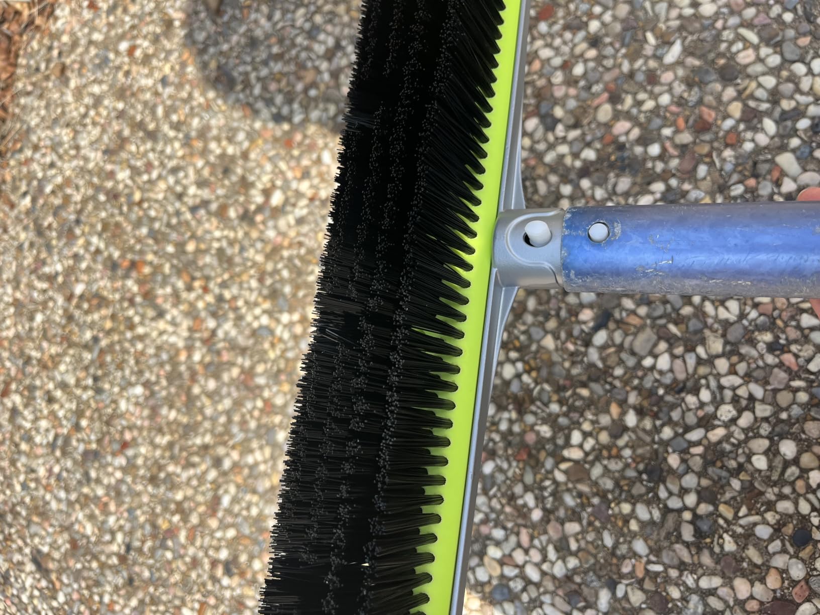 Sepetrel Pool Brush Head for Cleaning Walls,Heavy Duty Inground/Above Ground Swimming Pool Scrub Brushes with Premium Strong Bristle & Reinforced Aluminium Back - Customer Photo 2