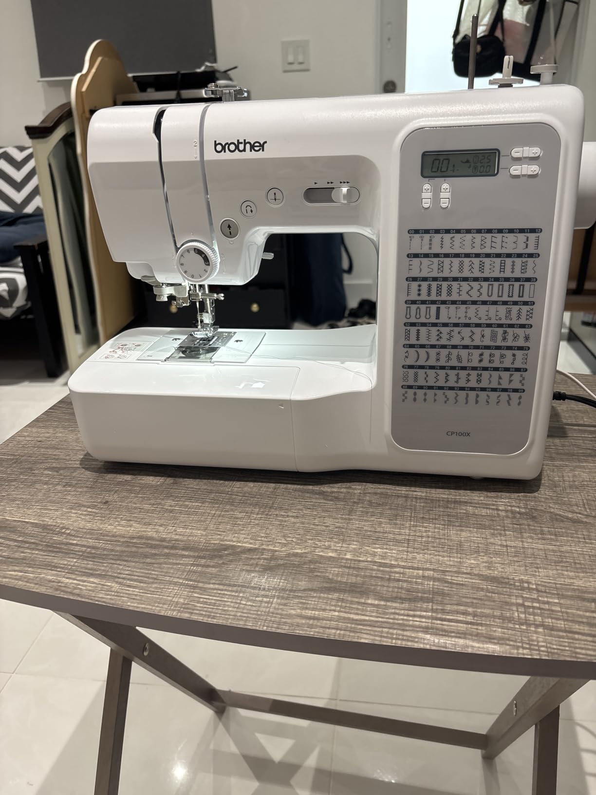 Brother CP100X Computerized Sewing and Quilting Machine Customer Review Brother CP100X Computerized Sewing and Quilting Machine - Customer Photo 2