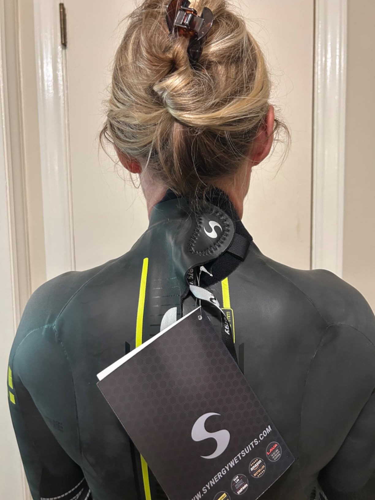 Synergy Triathlon Thermal Wetsuit 5/3mm - Endorphin Full Sleeve Smoothskin Neoprene for Open Water Swimming Customer Review Synergy Triathlon Thermal Wetsuit 5/3mm - Endorphin Full Sleeve Smoothskin Neoprene for Open Water Swimming - Customer Photo 1