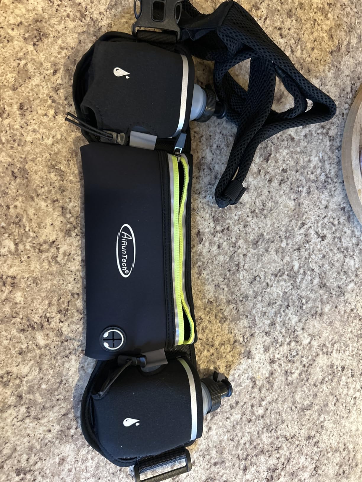AiRunTech Hydration Running Belt with Water Bottle, Running Fanny Pack for Phone and Wallet Holder, Running Bag Runners Essentials Accessories Marathon Triathlon Walking Jogging Gear Gift Customer Review AiRunTech Hydration Running Belt with Water Bottle, Running Fanny Pack for Phone and Wallet Holder, Running Bag Runners Essentials Accessories Marathon Triathlon Walking Jogging Gear Gift - Customer Photo 2