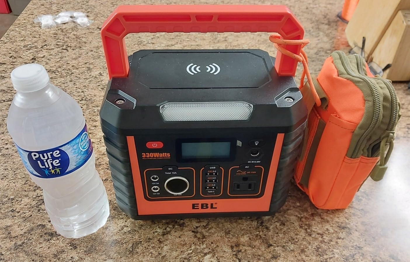 EBL Portable Power Station 1000W, 999Wh Solar Generator 2000W Peak, AC/Wireless Charging/60W USB-C Output, Lithium Battery for Emergency, Home Backup, Camping, RV, Off-Grid Living Customer Review EBL Portable Power Station 1000W, 999Wh Solar Generator 2000W Peak, AC/Wireless Charging/60W USB-C Output, Lithium Battery for Emergency, Home Backup, Camping, RV, Off-Grid Living - Customer Photo 2